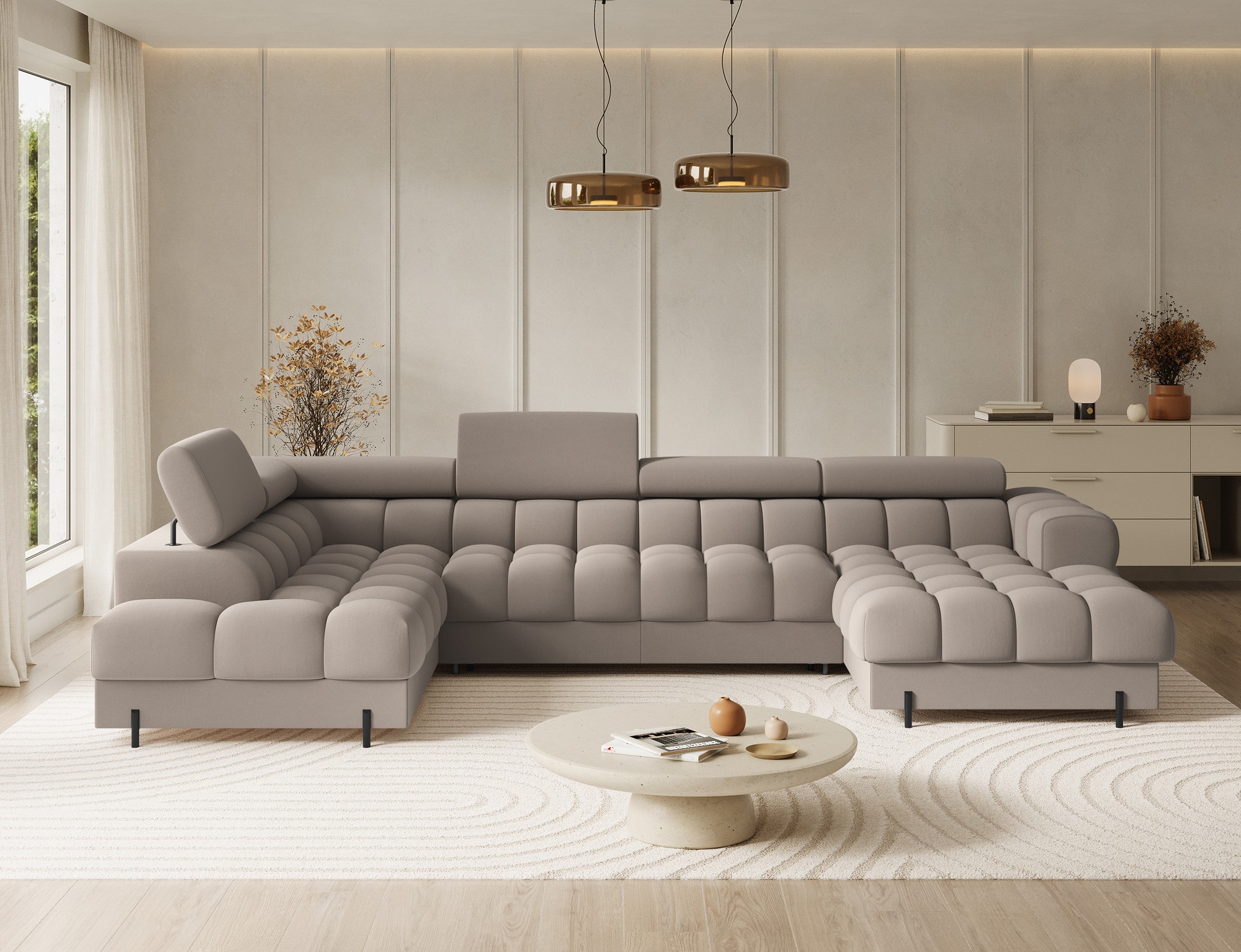 Sedací souprava Feraria Provedení: Pravá U