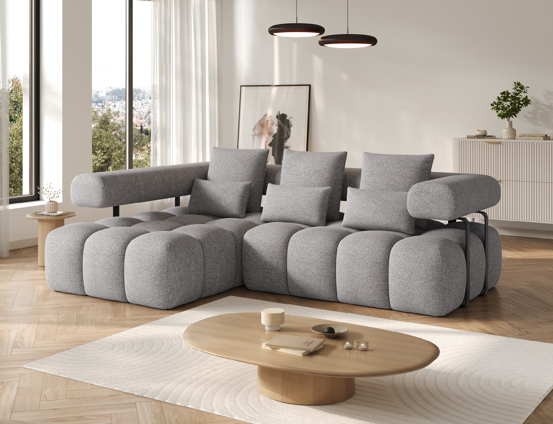 Sedací souprava Levvi Provedení: Levá varianta