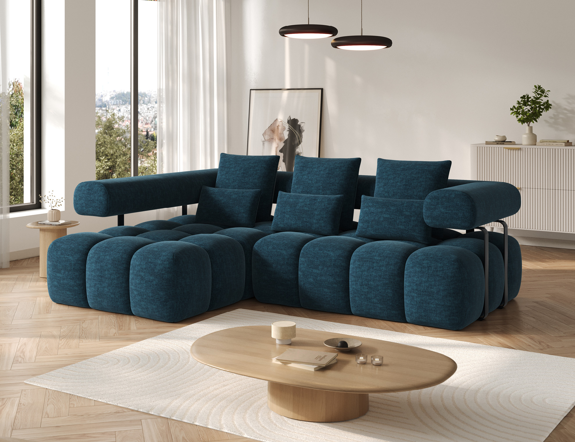 Sedací souprava Levvi Provedení: Levá varianta