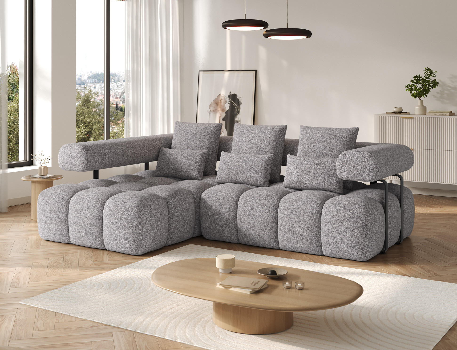 Sedací souprava Levvi Provedení: Levá varianta