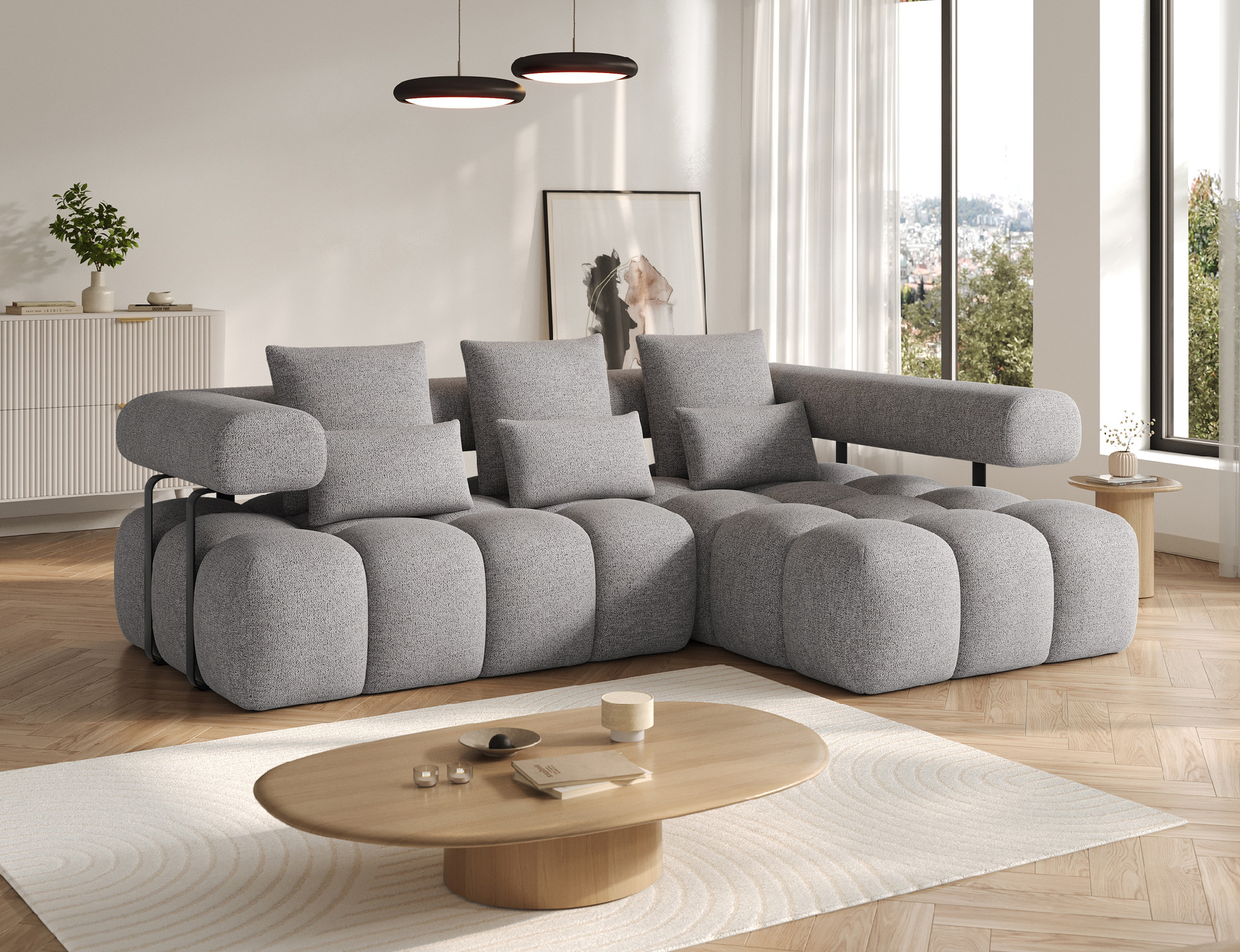 Sedací souprava Levvi Provedení: Pravá varianta