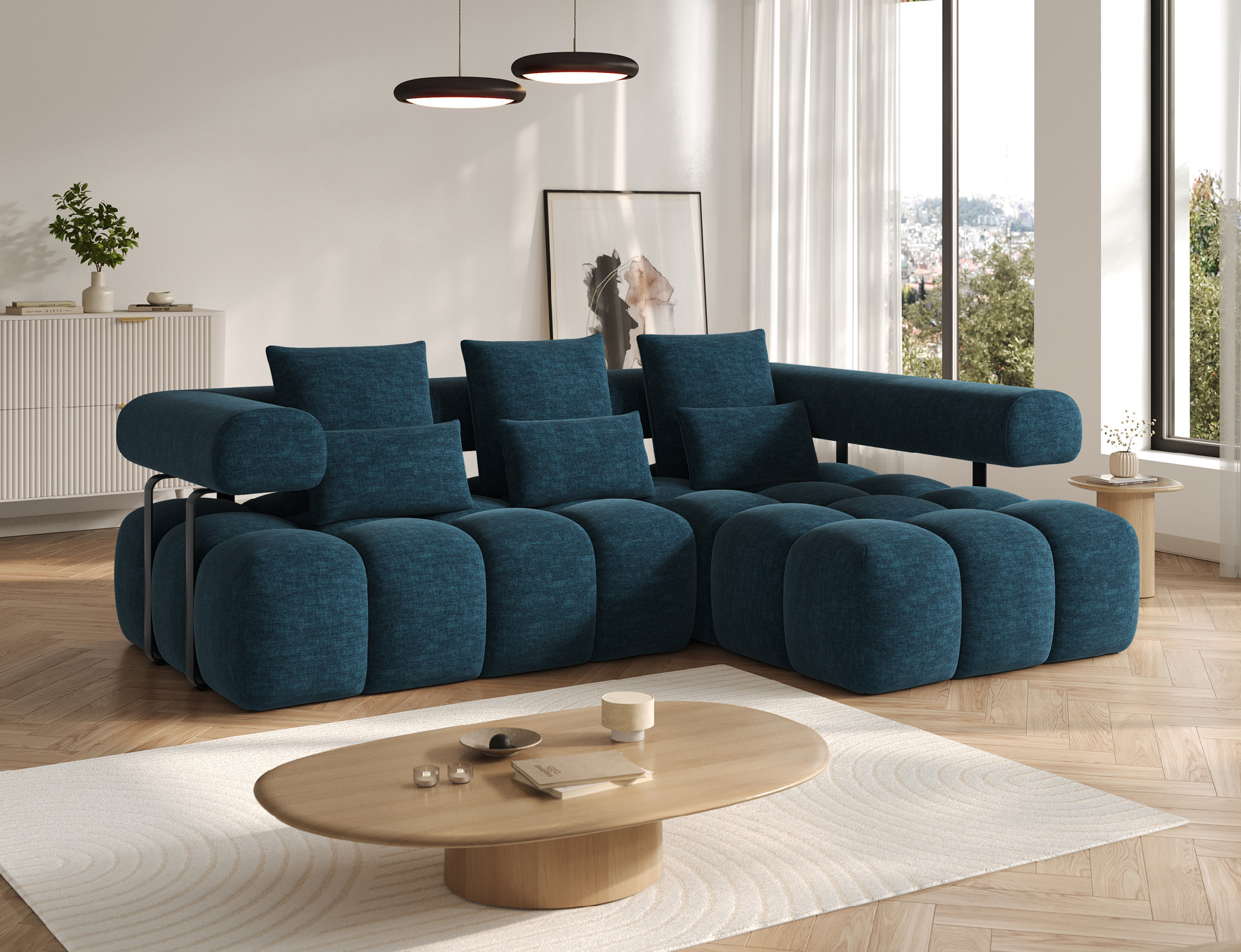 Sedací souprava Levvi Provedení: Pravá varianta