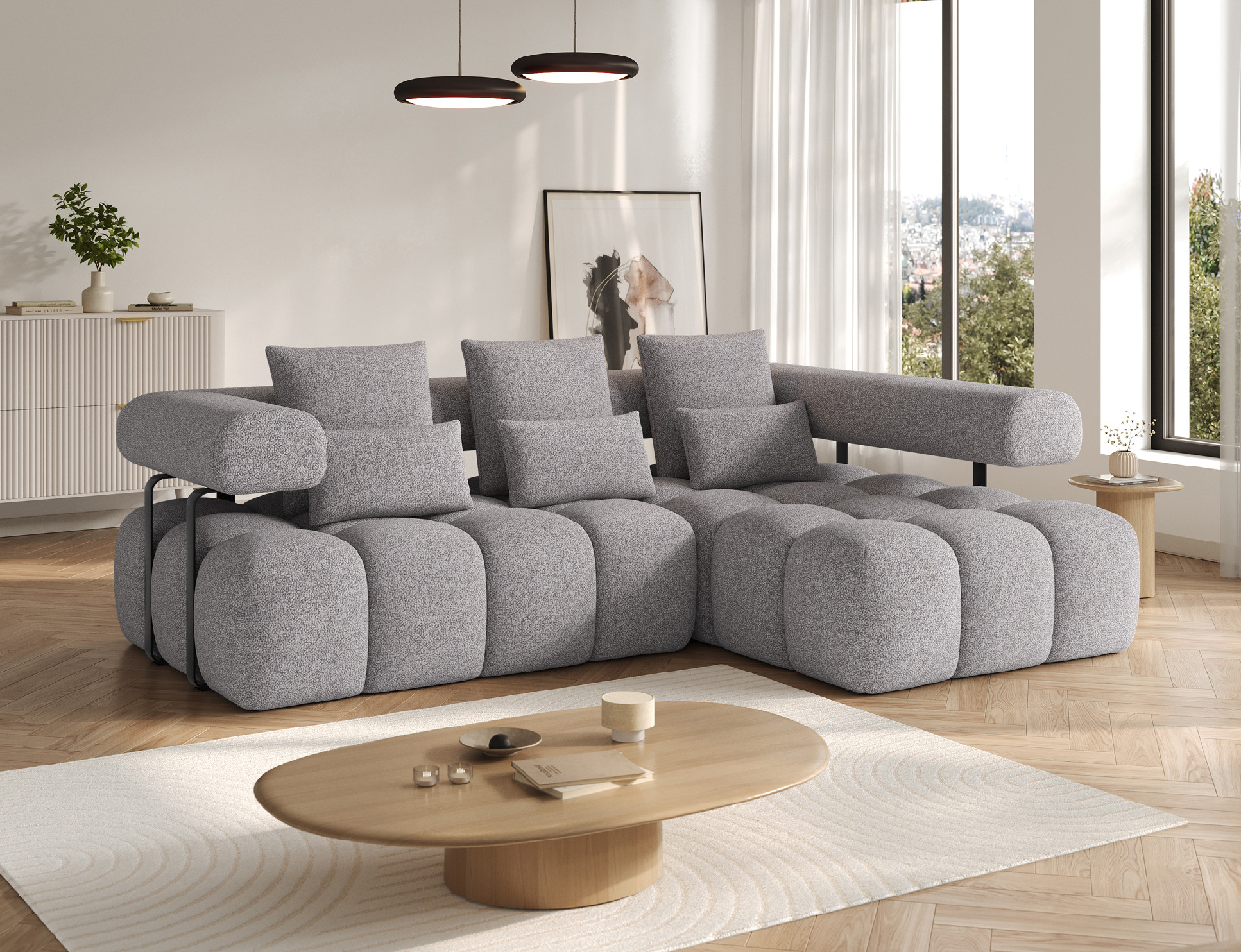 Sedací souprava Levvi Provedení: Pravá varianta