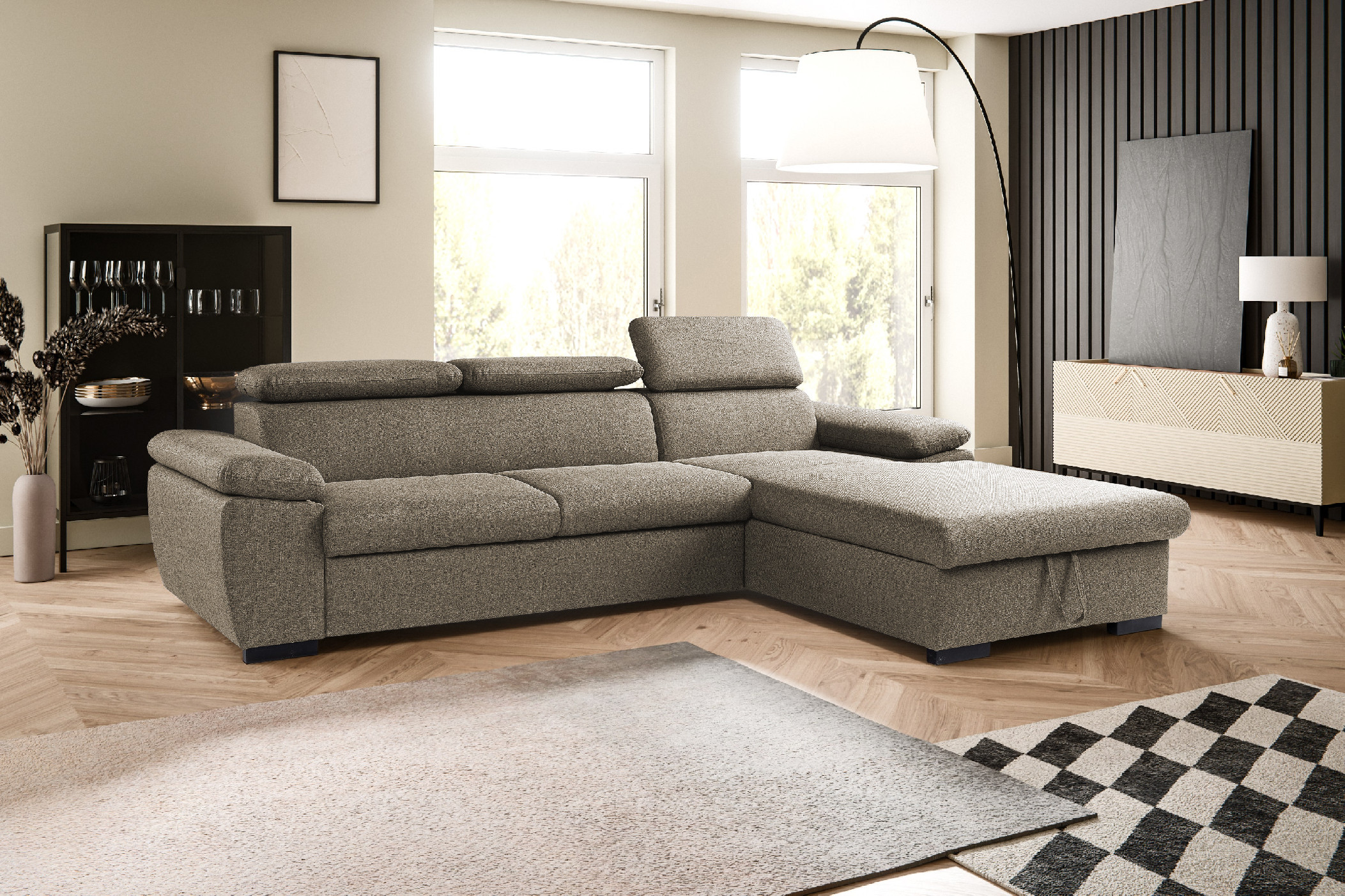 Sedací souprava Paros - Gerra 90 Provedení: Pravá varianta