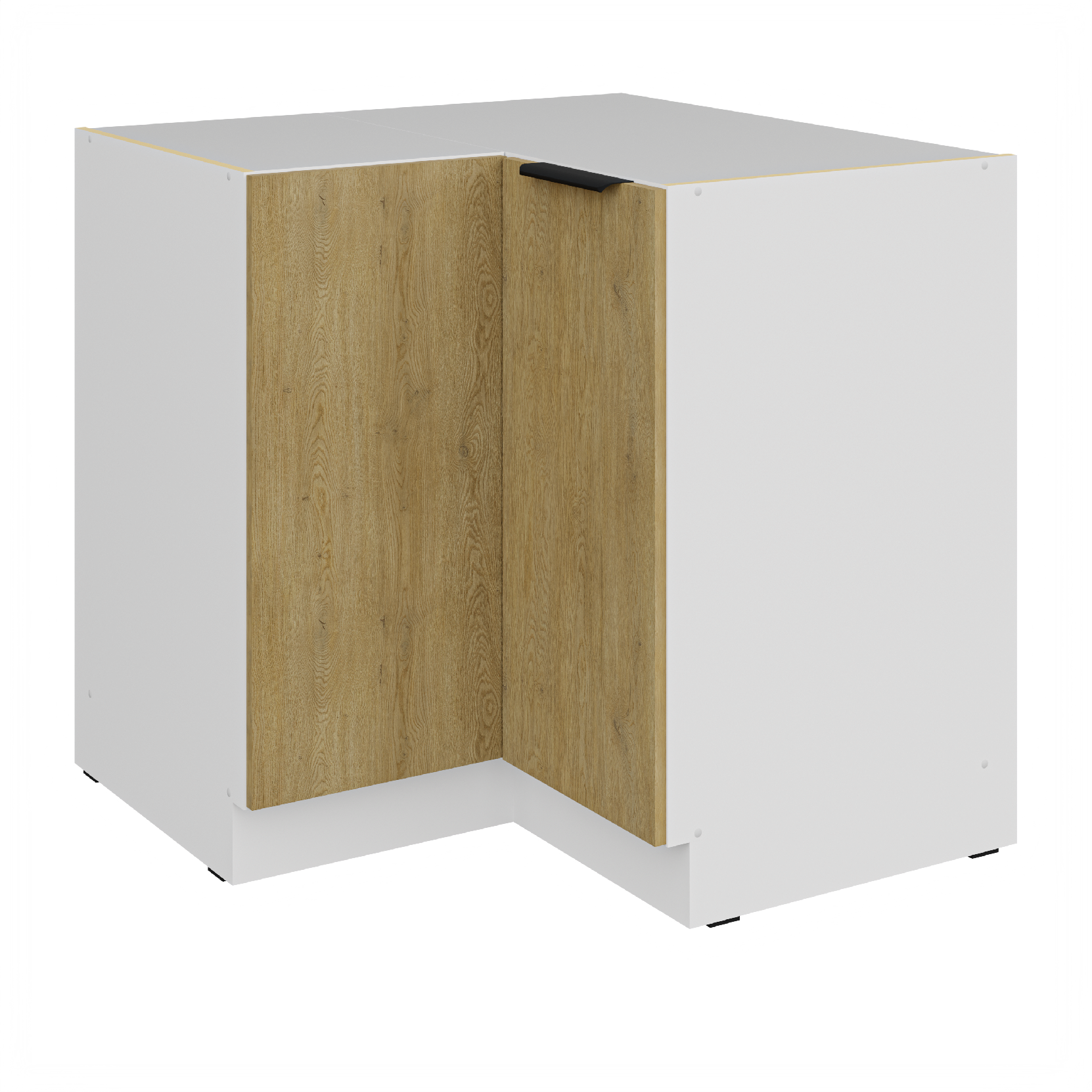 Spodní rohová skříňka Cremona 90x90 DN 2F BB Barva korpusu: Bílá