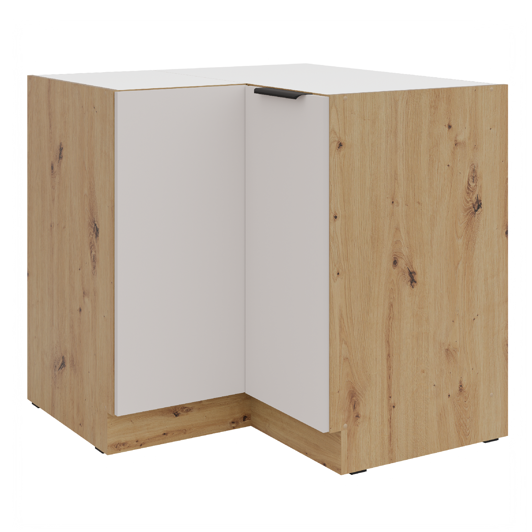 Spodní rohová skříňka Solea 90x90 DN 2F BB Barva korpusu: Dub artisan