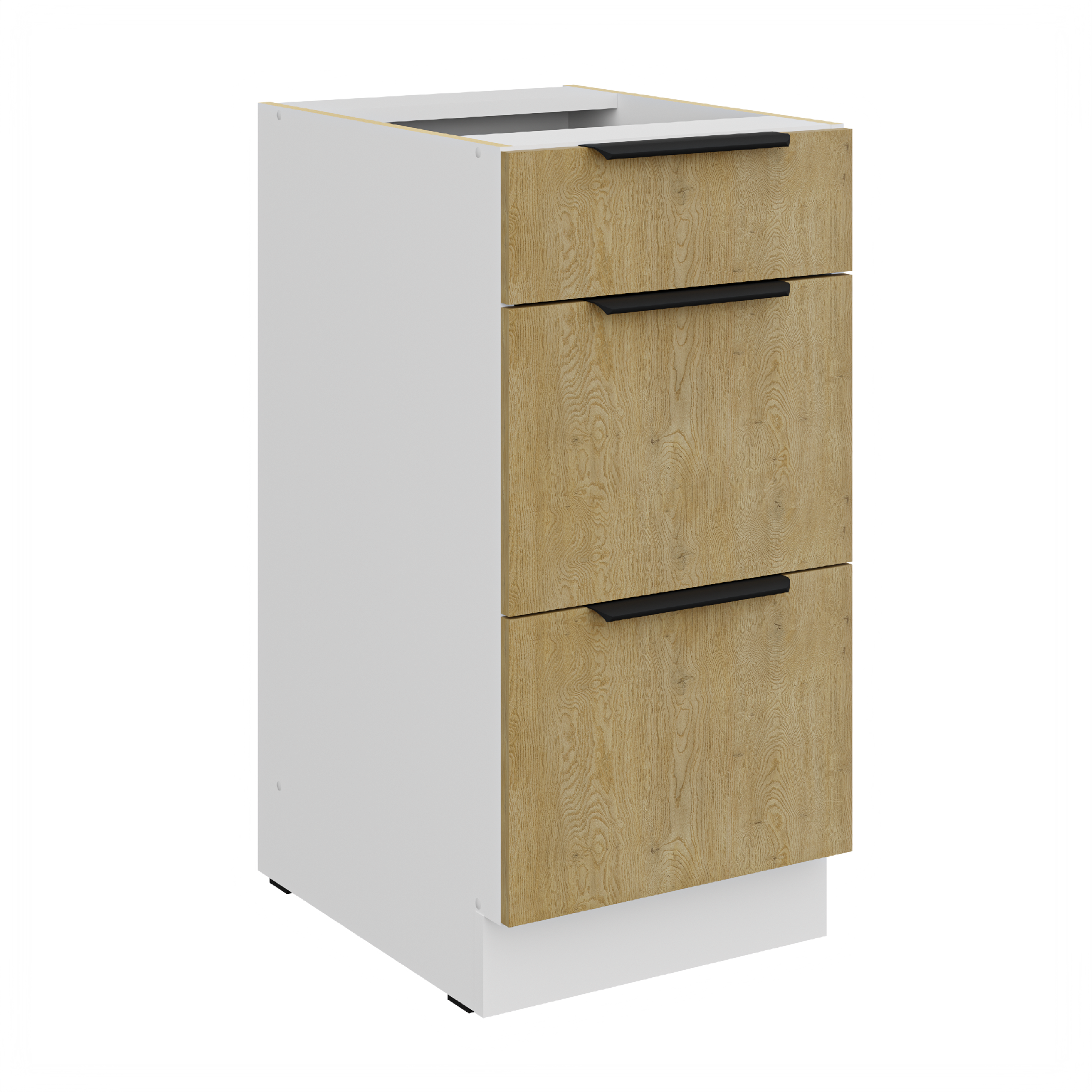 Spodní skříňka Cremona 40 D 3S BB - Premium Box Barva korpusu: Bílá