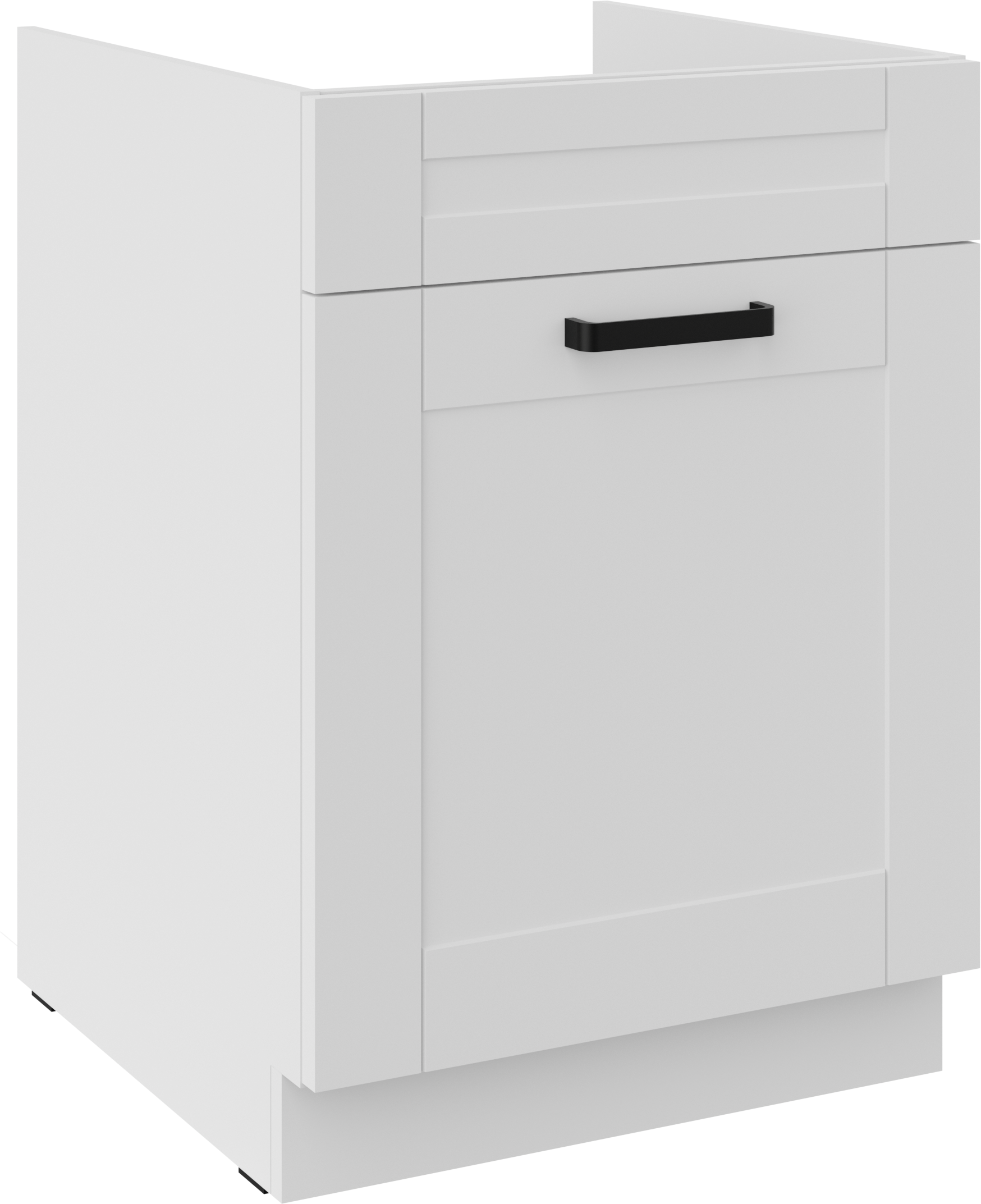 Spodní skříňka pod dřez Luna 60 ZL 1S BB - Premium Box Barva korpusu: Bílá
