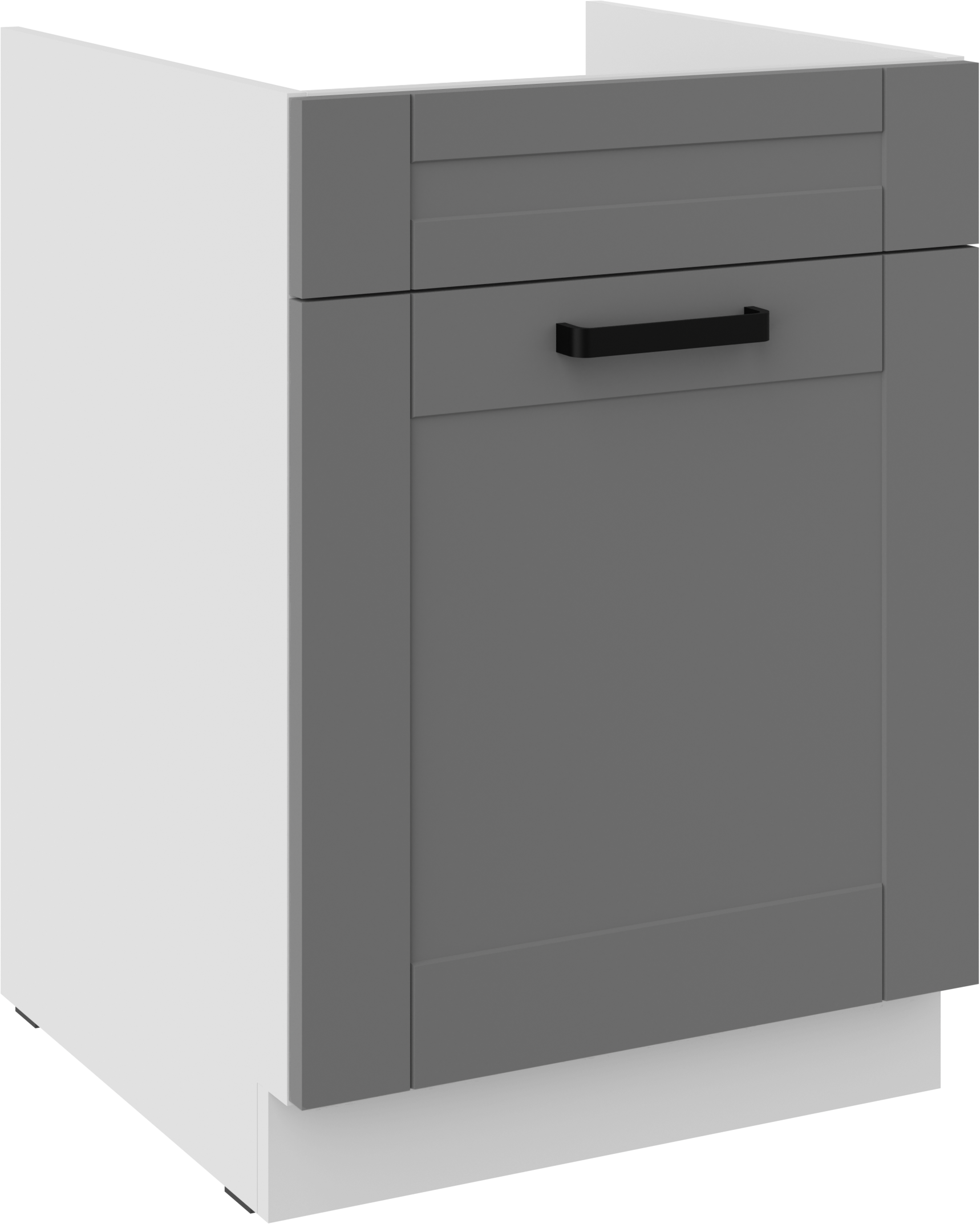Spodní skříňka pod dřez Luna 60 ZL 1S BB - Premium Box Barva korpusu: Bílá
