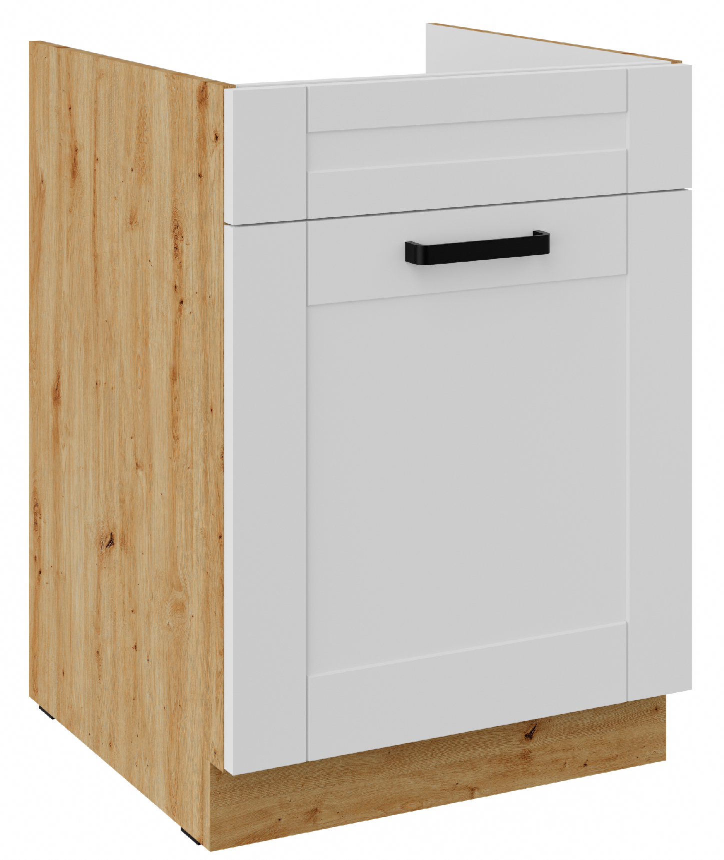 Spodní skříňka pod dřez Luna 60 ZL 1S BB - Premium Box Barva korpusu: Dub artisan