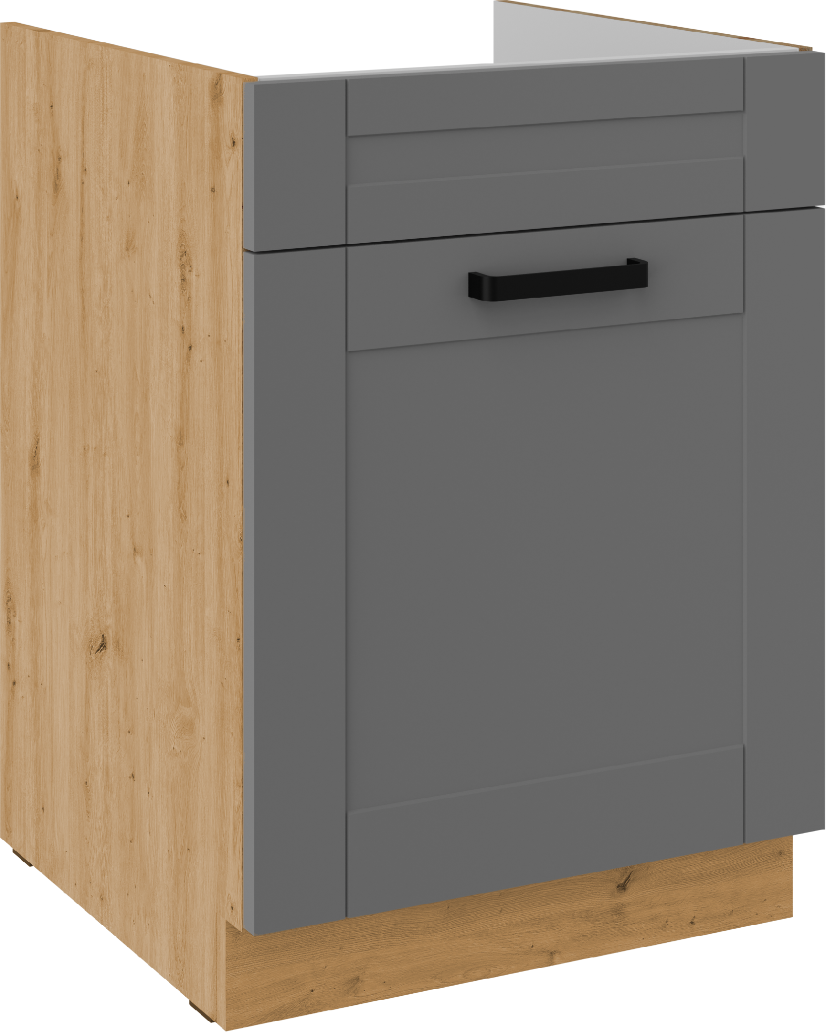 Spodní skříňka pod dřez Luna 60 ZL 1S BB - Premium Box Barva korpusu: Dub artisan