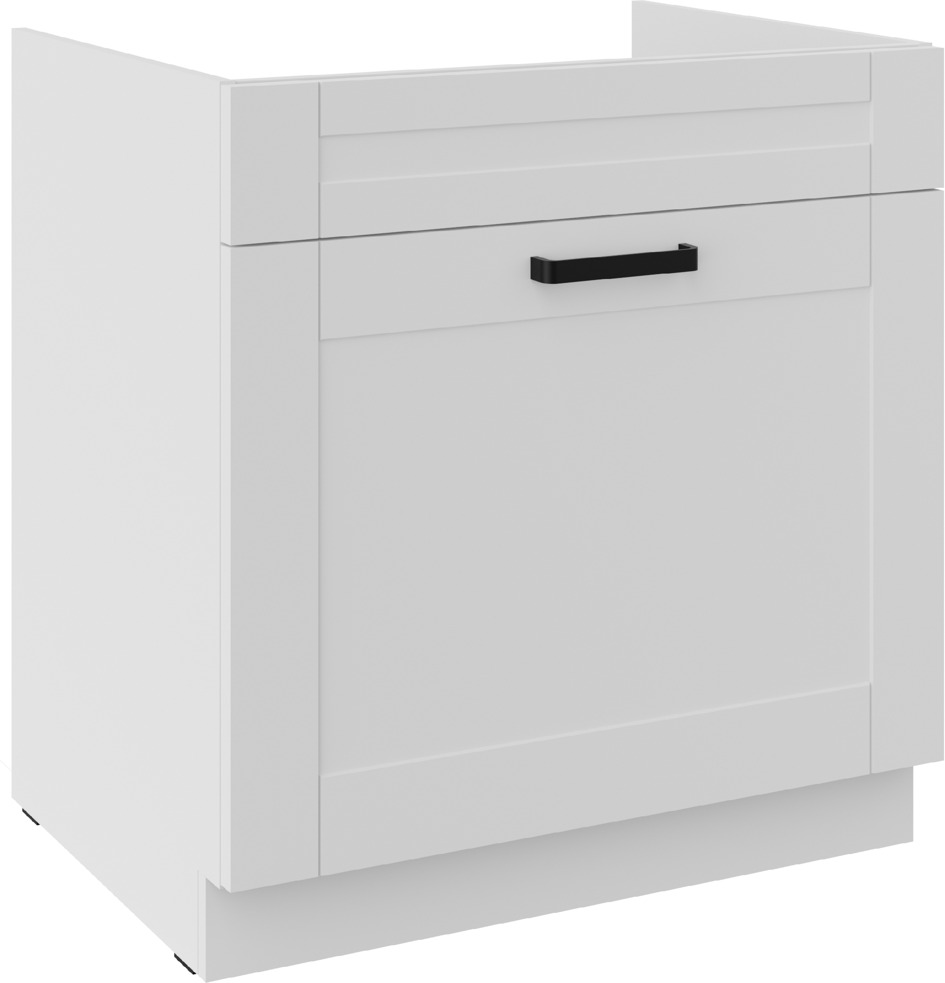 Spodní skříňka pod dřez Luna 80 ZL 1S BB - Premium Box Barva korpusu: Bílá