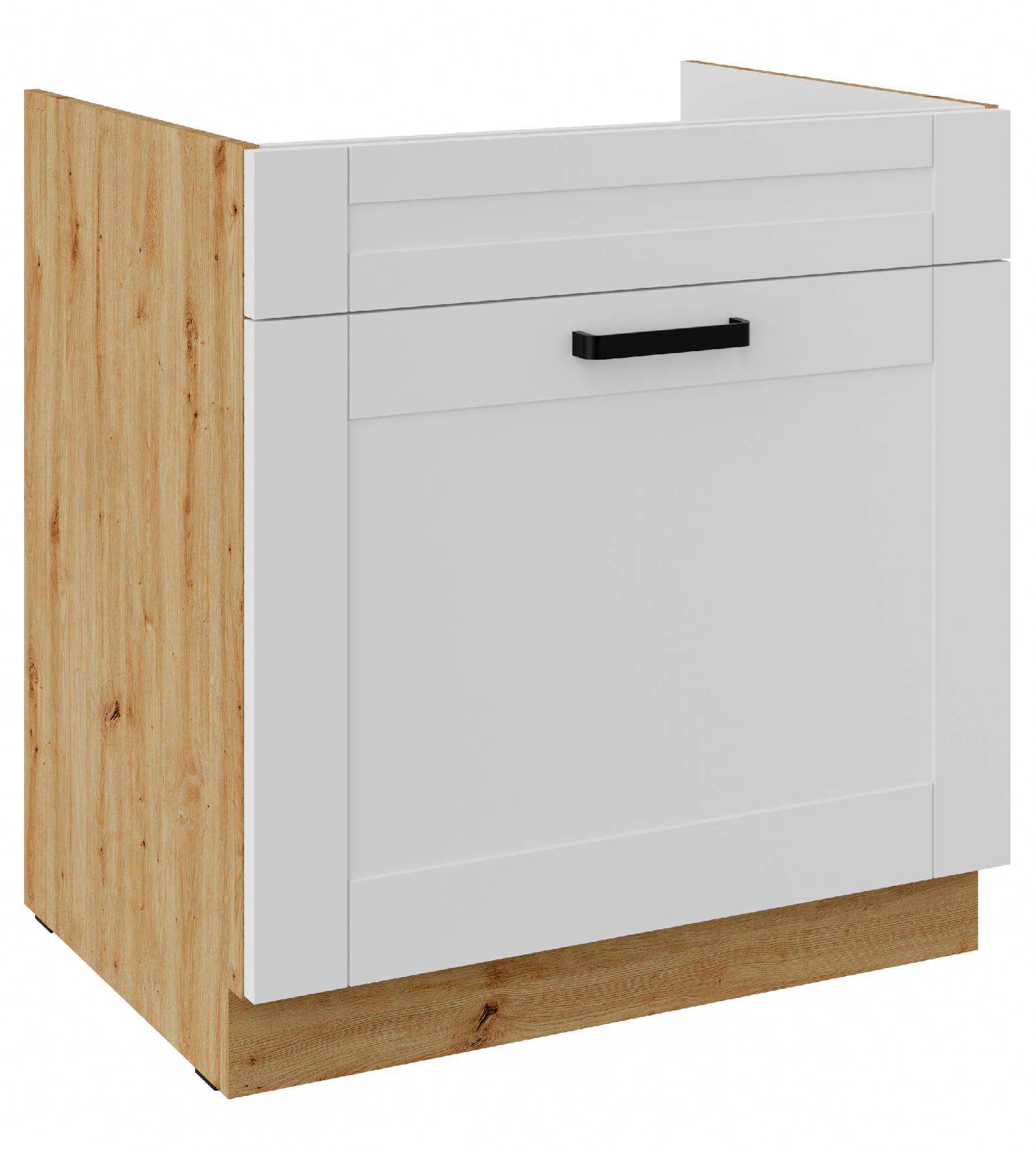 Spodní skříňka pod dřez Luna 80 ZL 1S BB - Premium Box Barva korpusu: Dub artisan