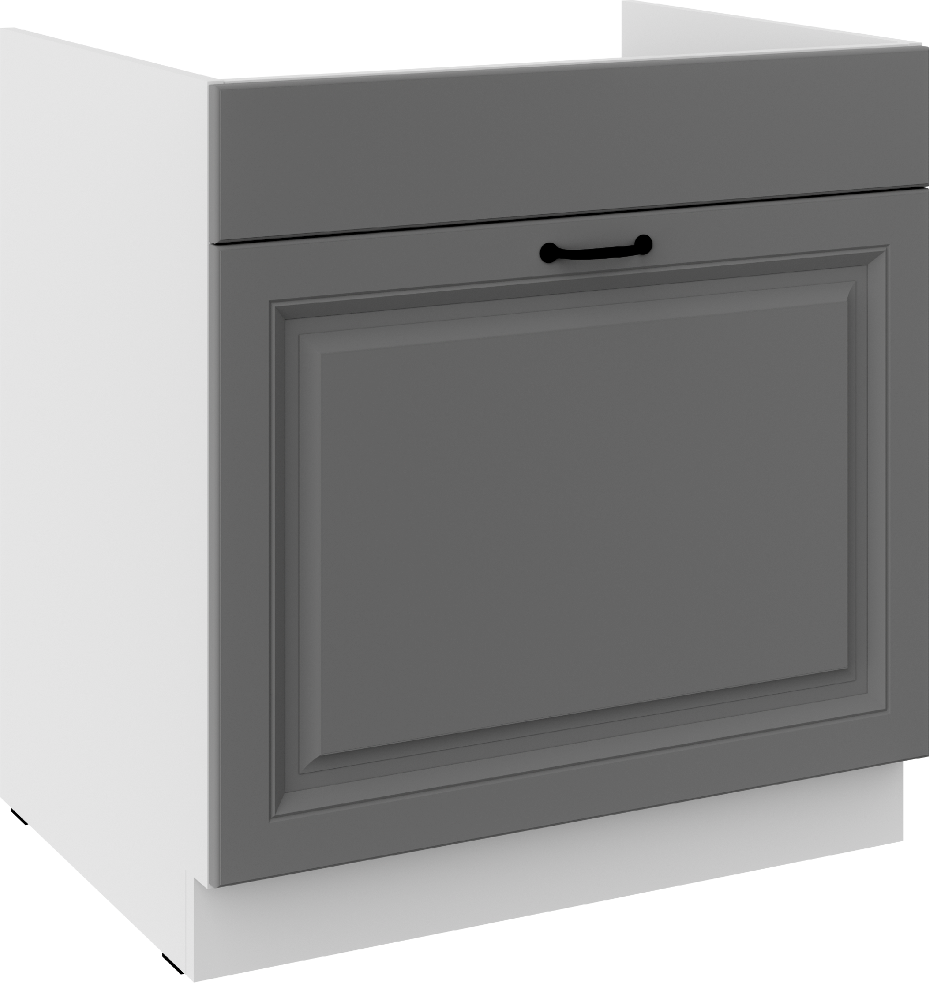 Spodní skříňka pod dřez Stilo 80 ZL 1S BB - Premium Box Barva korpusu: Bílá