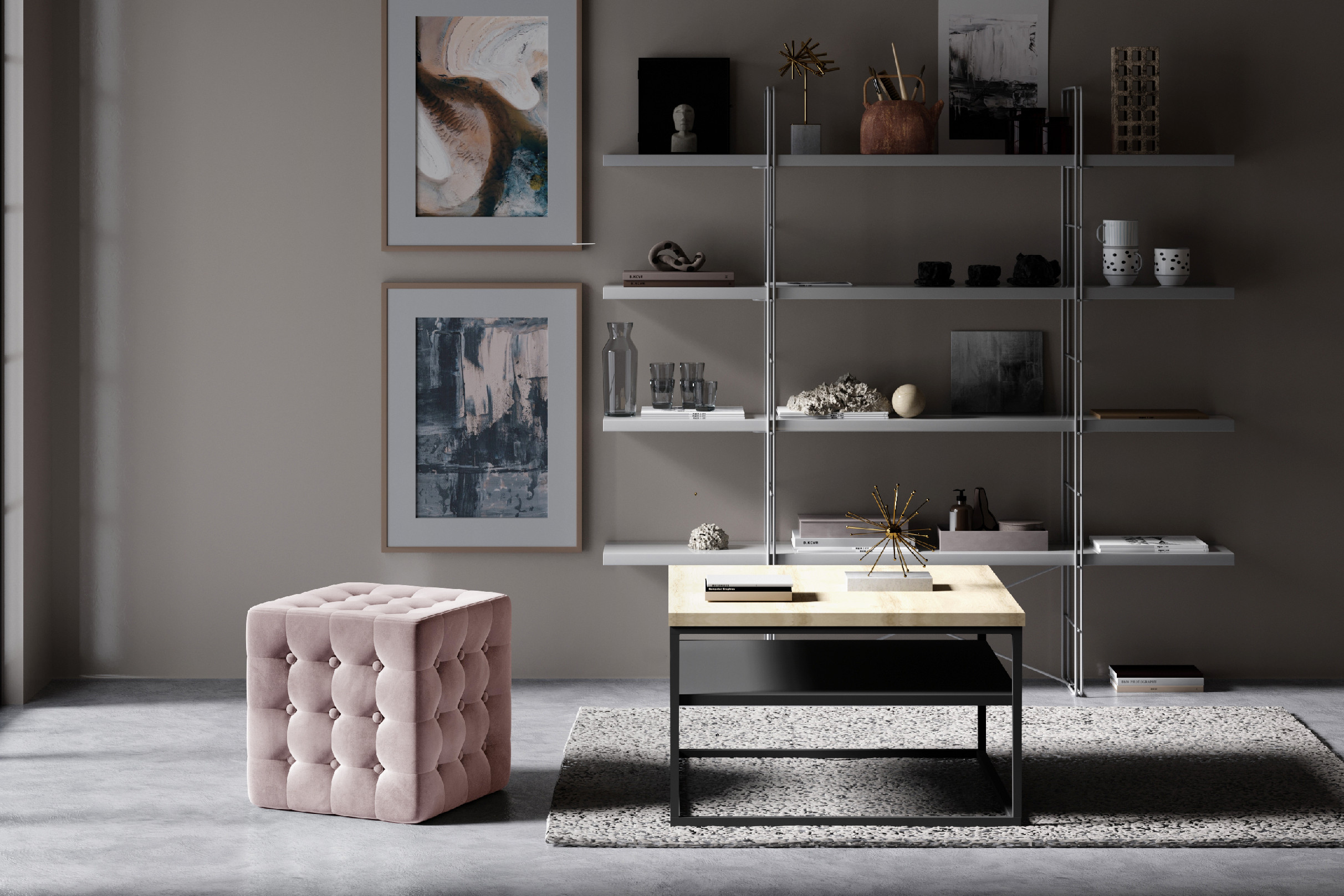 Taburet Sofia látka: MatVelvet 63