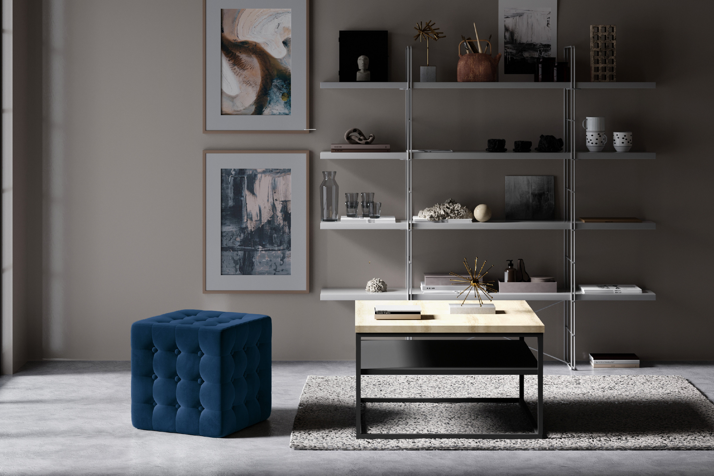 Taburet Sofia látka: Monolith 77