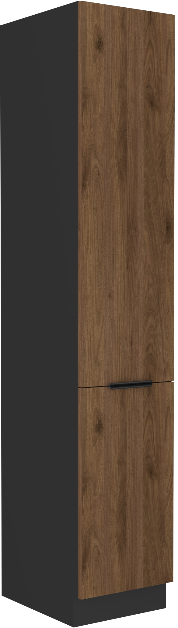 Vysoká potravinová skříňka Monza 40 DK-210 2F Barva korpusu: Černá