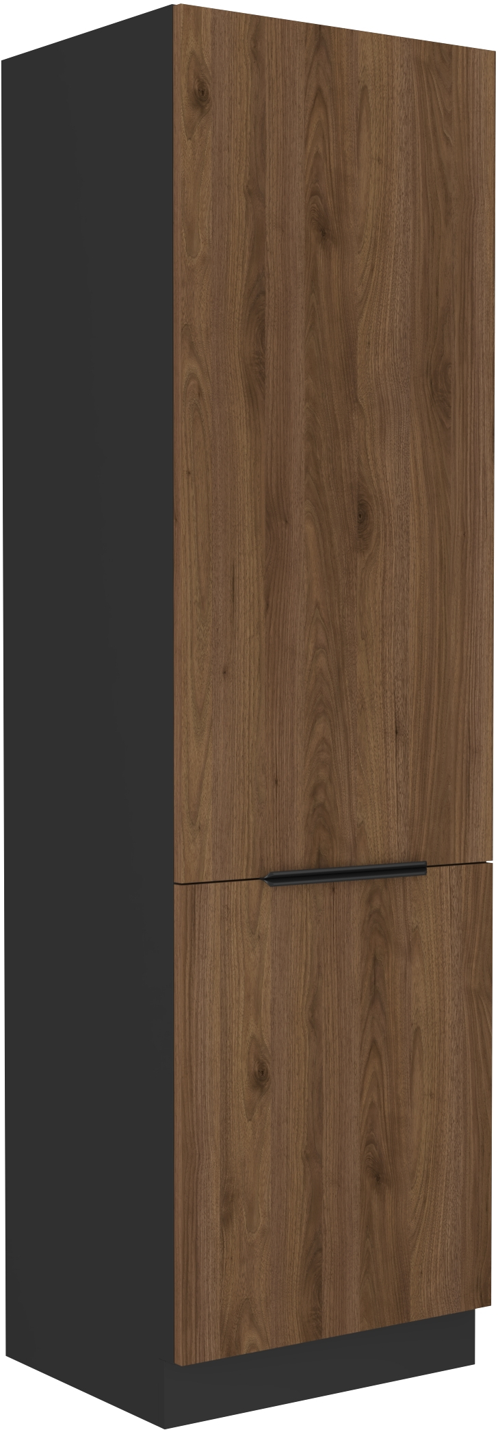 Vysoká potravinová skříňka Monza 60 DK-210 2F Barva korpusu: Černá