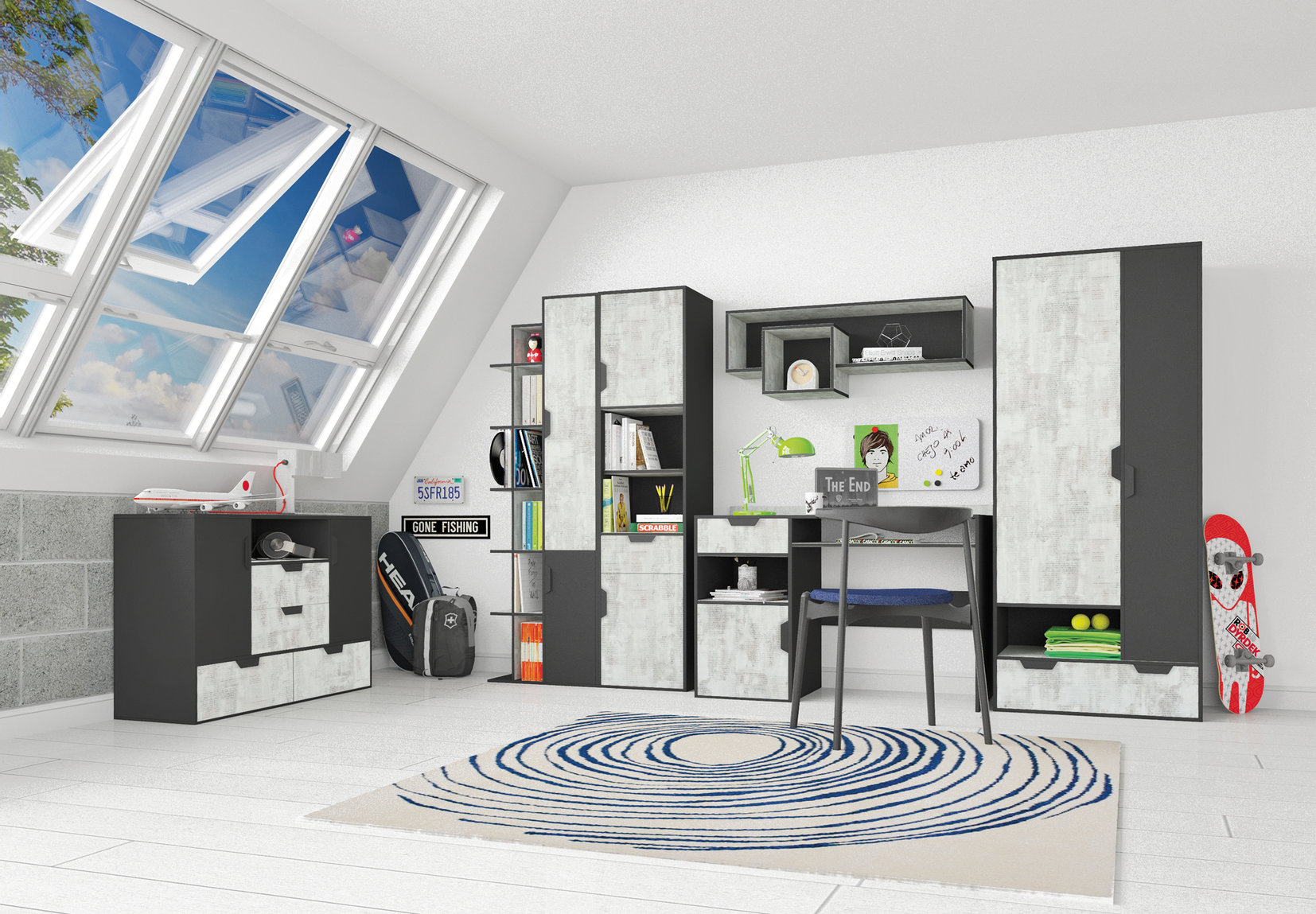 Dětský pokoj Nano NA4