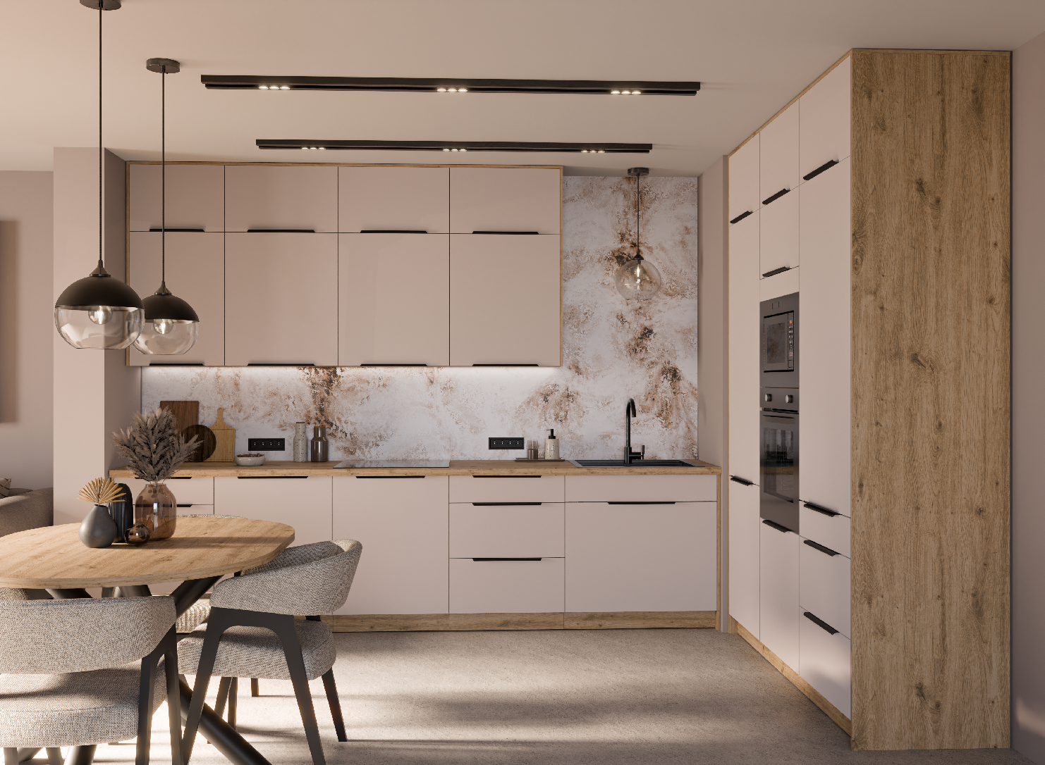 Kuchyňská linka 310x180 cm Solea 3