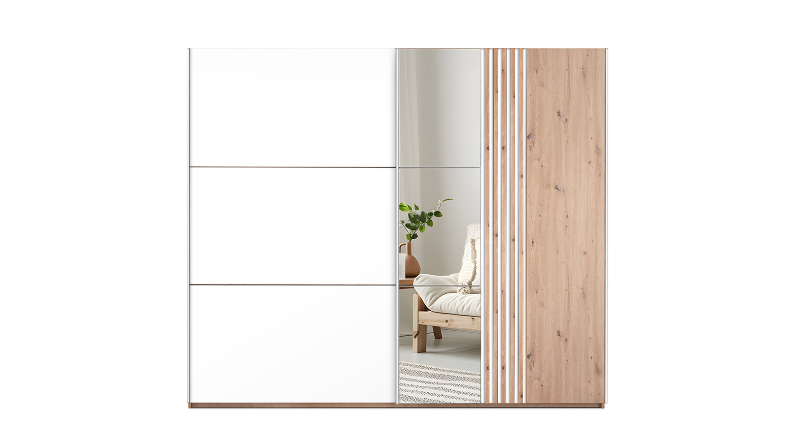 Šatní skříň Sintra Barva korpusu: Dub wotan