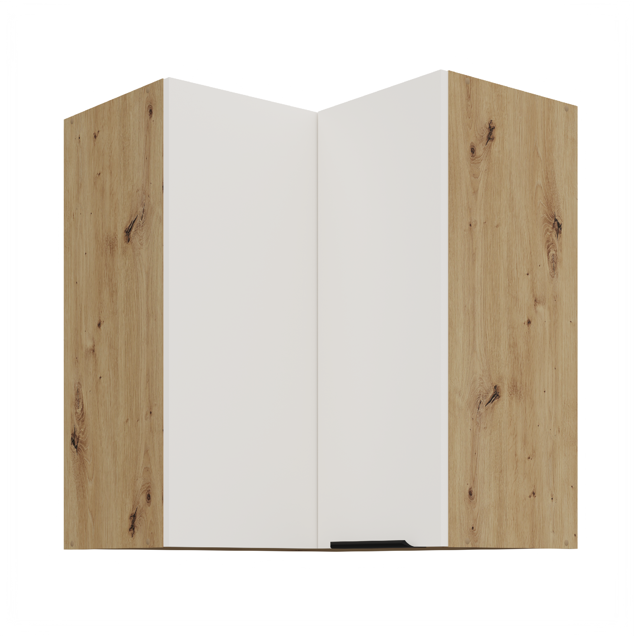 Horní rohová skříňka Aria 60x60 GN-72 2F (90°) Barva korpusu: Dub artisan