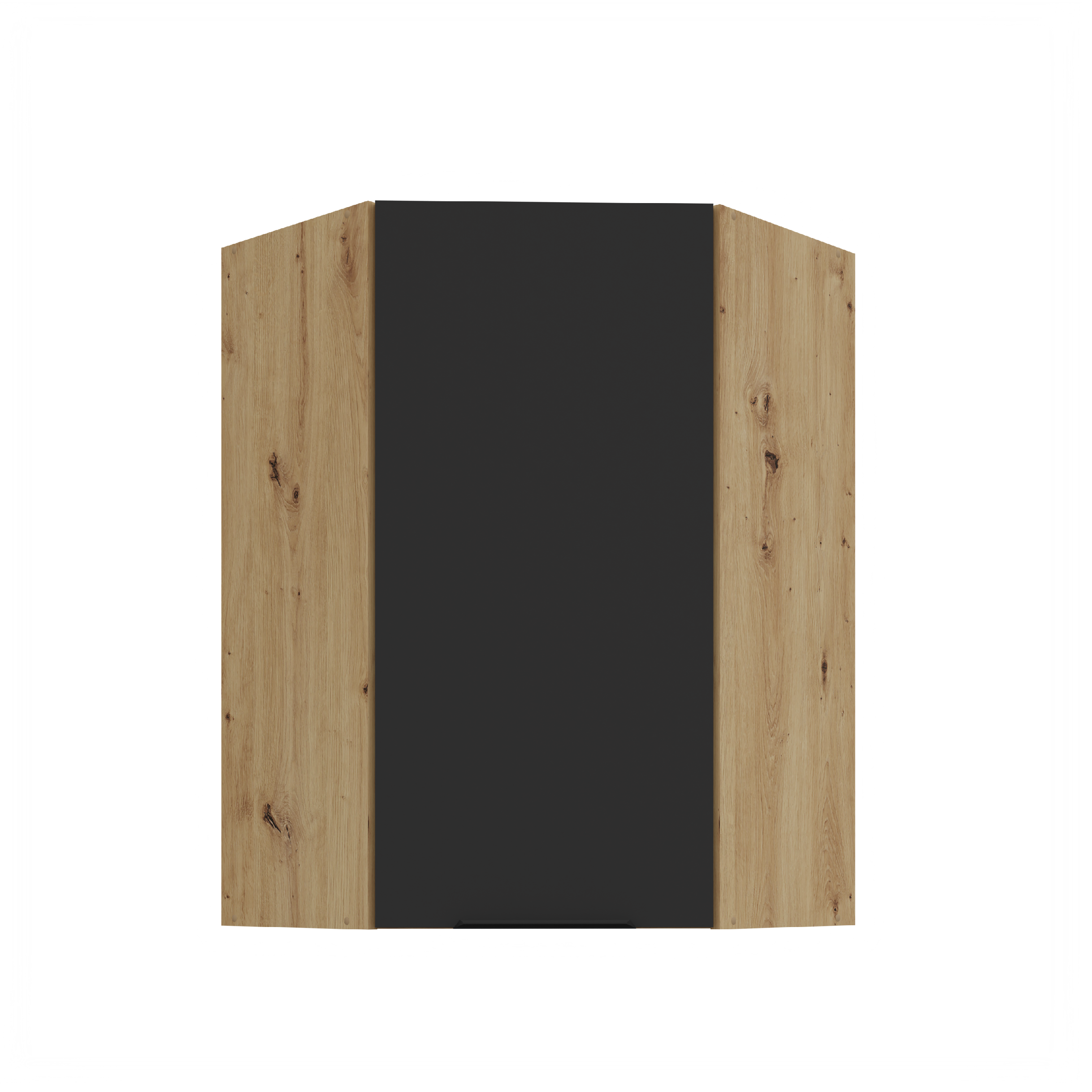 Horní rohová skříňka Aria 60x60 GN-90 1F (45°) Barva korpusu: Dub artisan