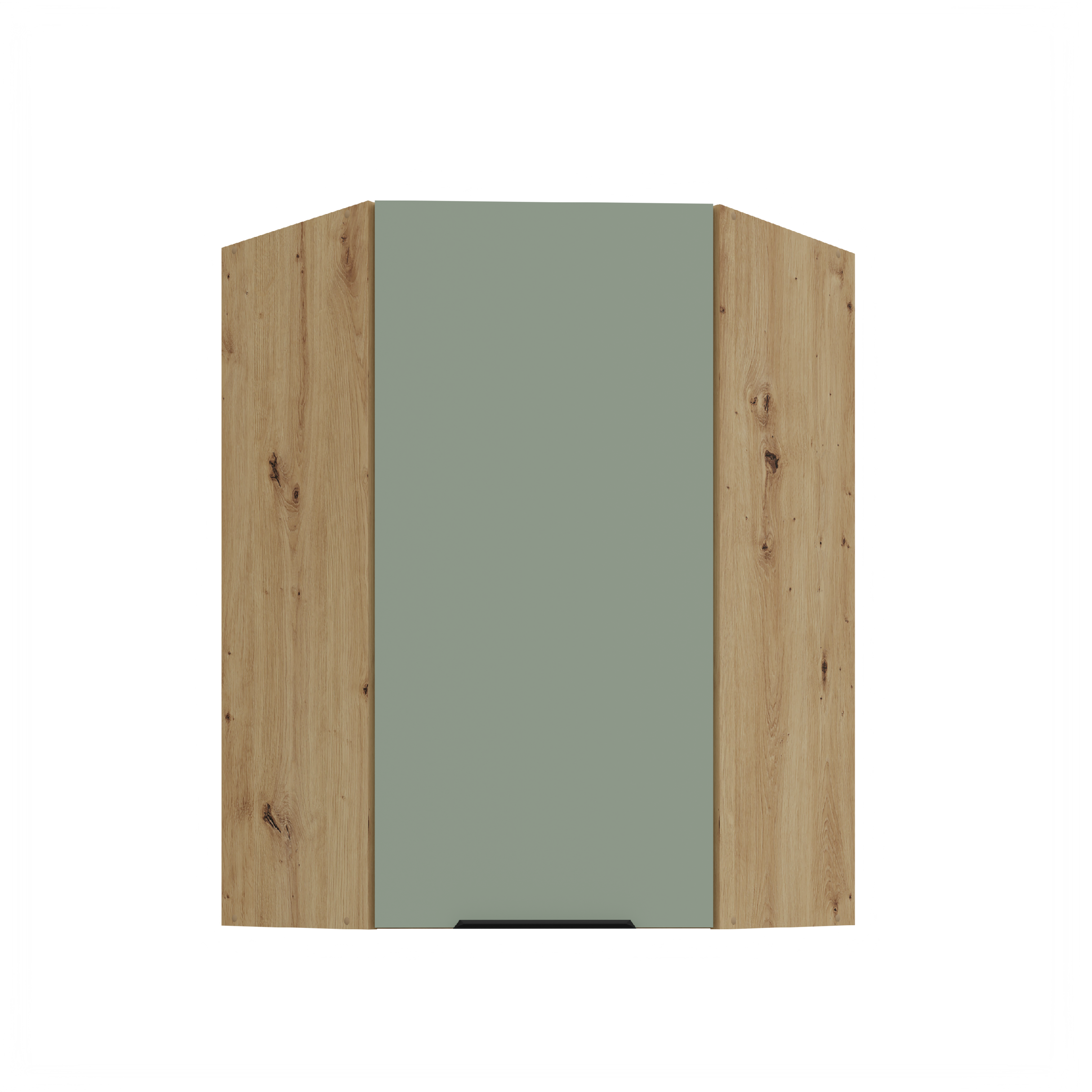 Horní rohová skříňka Aria 60x60 GN-90 1F (45°) Barva korpusu: Dub artisan