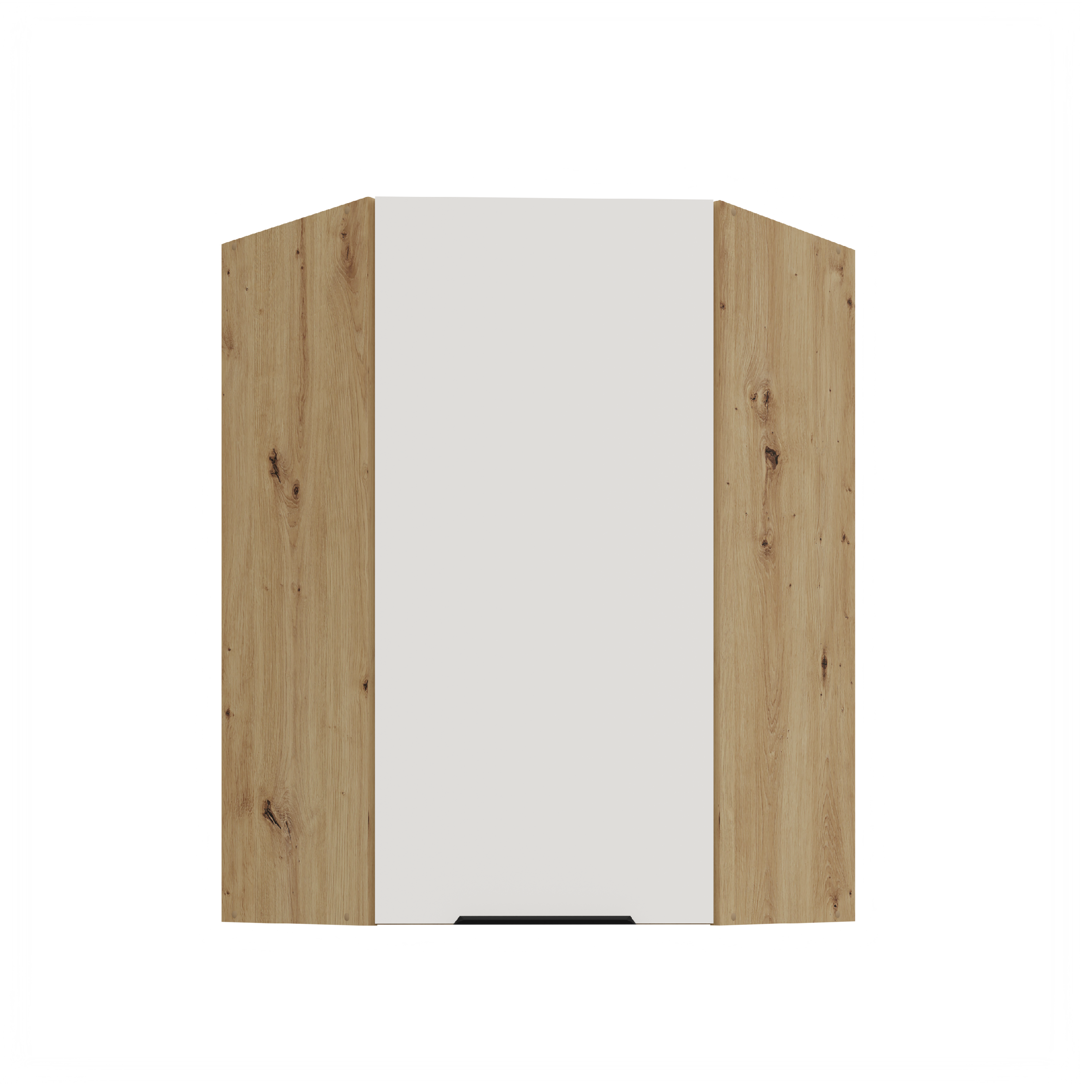 Horní rohová skříňka Aria 60x60 GN-90 1F (45°) Barva korpusu: Dub artisan