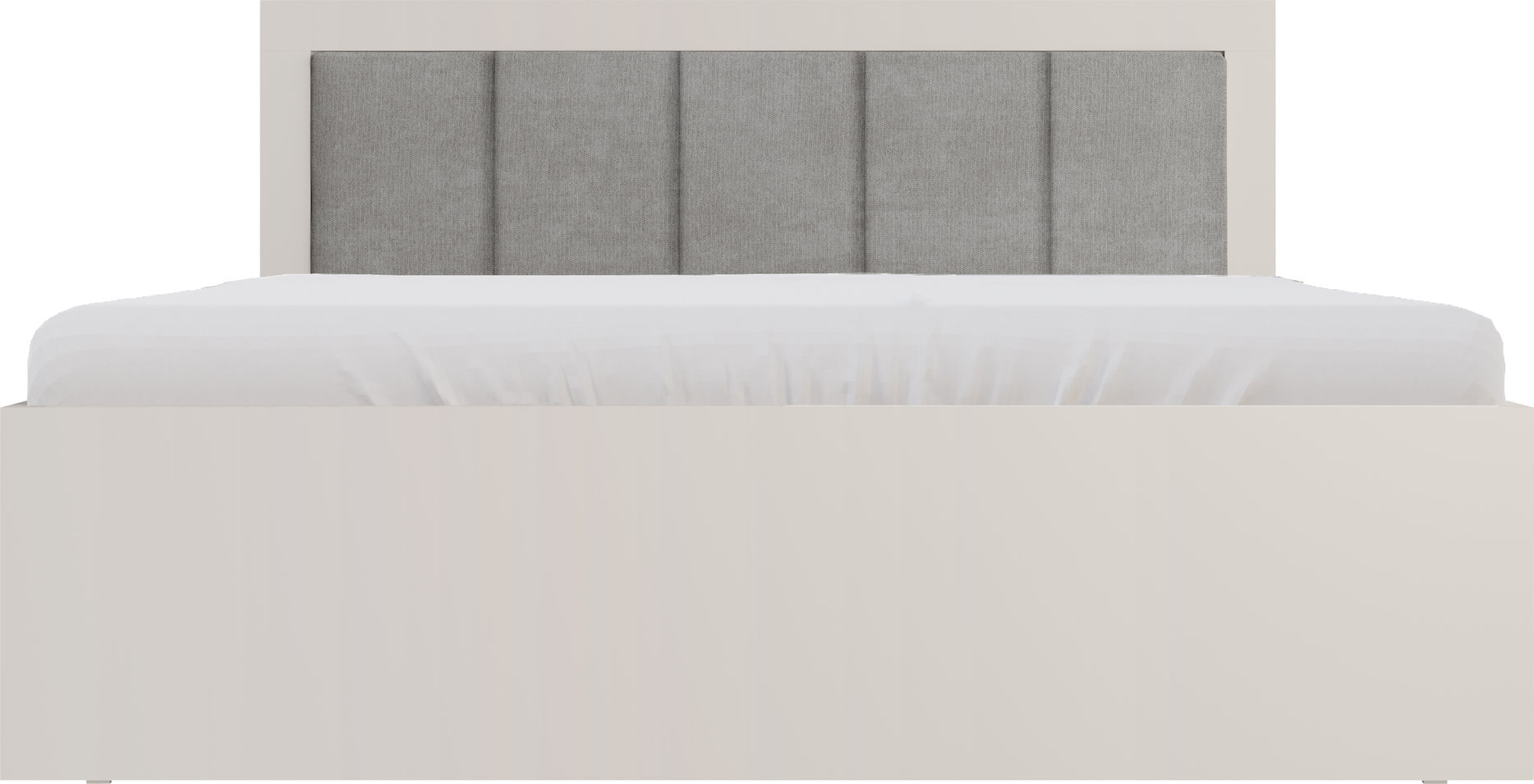 Postel Smart SR6 - kovový rám + úložný prostor Barva korpusu: Kašmír