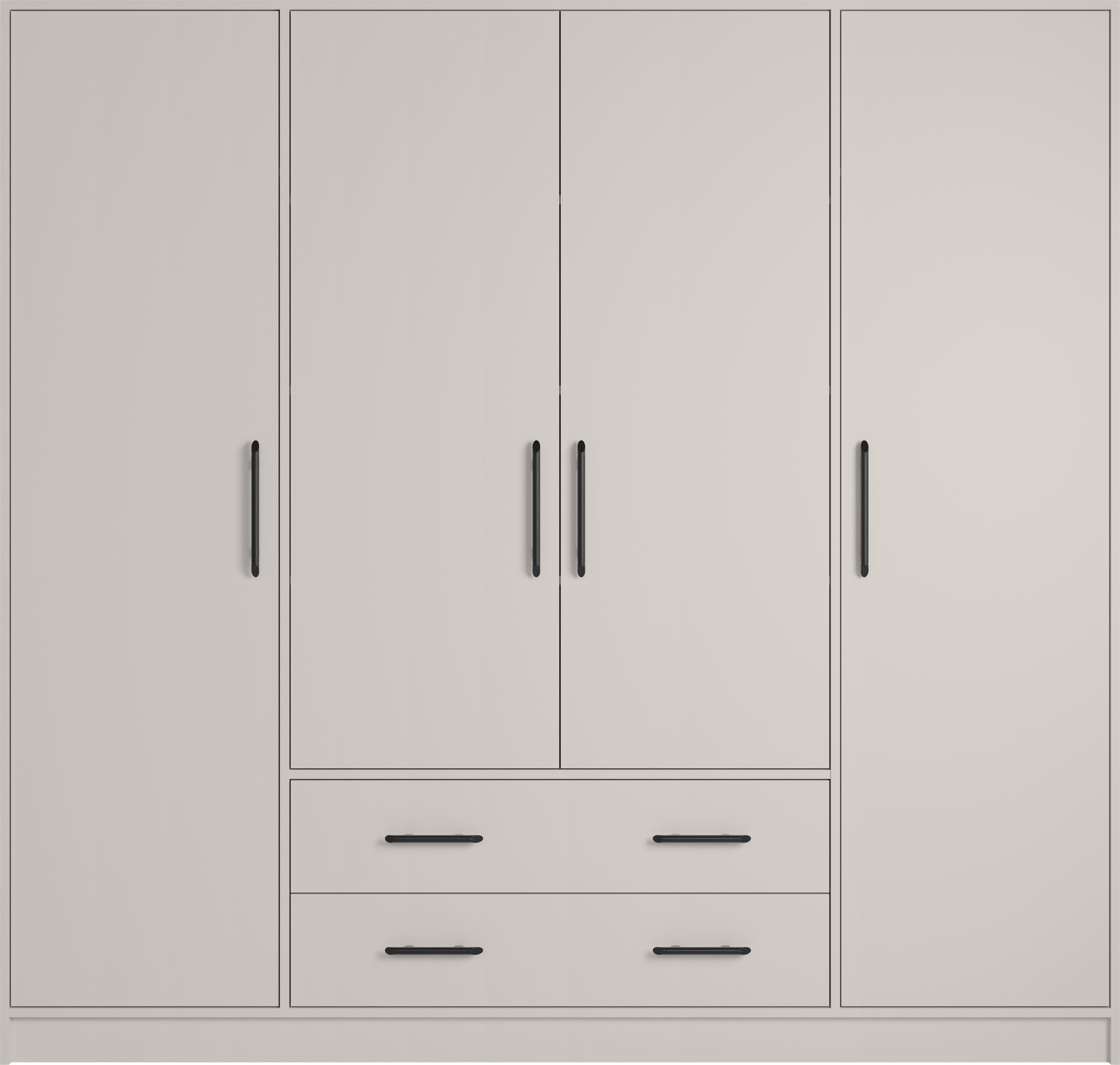 Šatní skříň Smart SR1 Varianta: Bez zrcadla