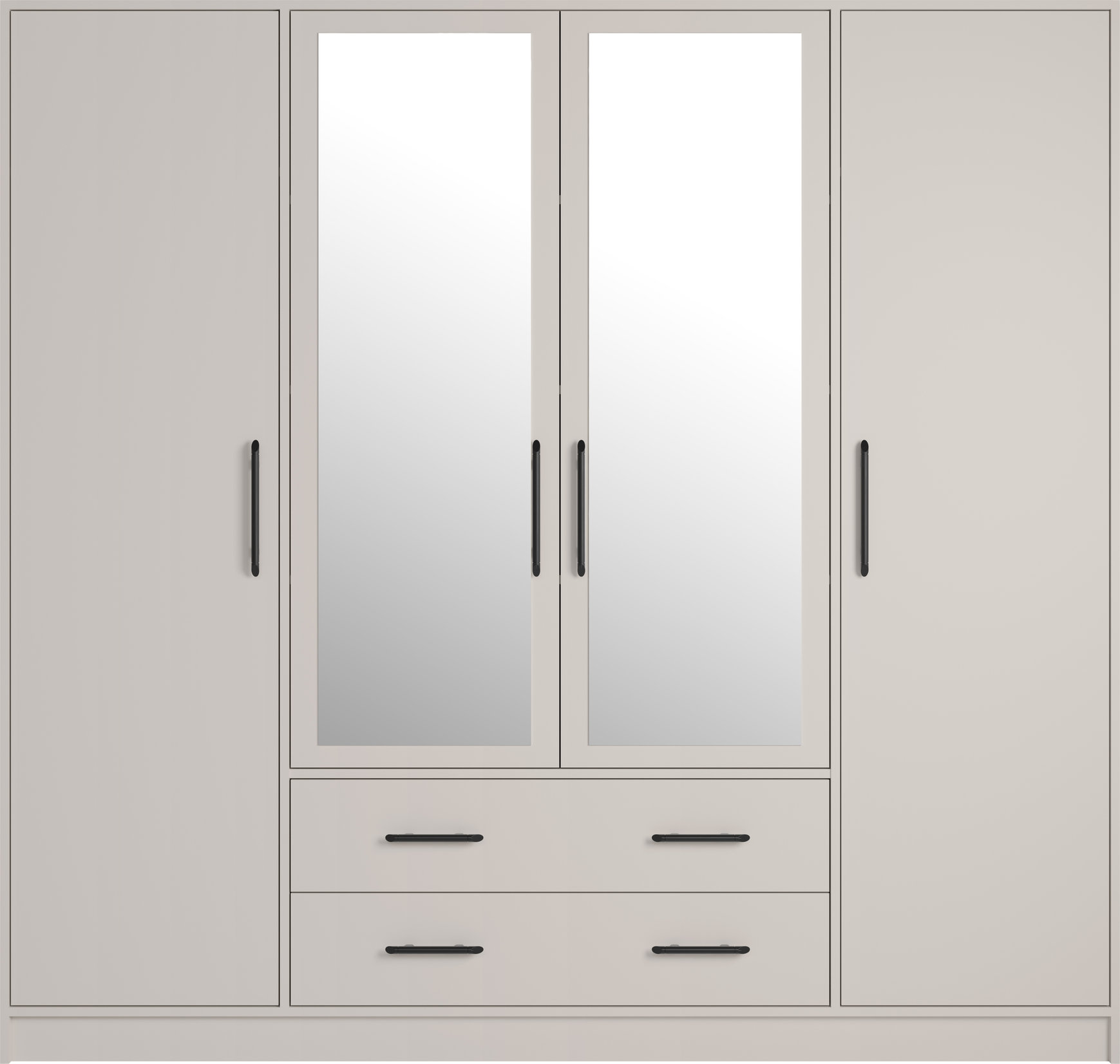 Šatní skříň Smart SR1 Varianta: Se zrcadlem