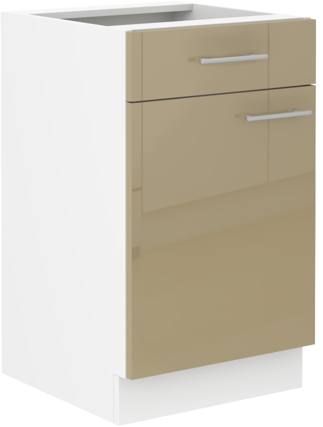 Spodní skříňka Lara 50 D 1F 1S BB - Premium Box Barva korpusu: Bílá