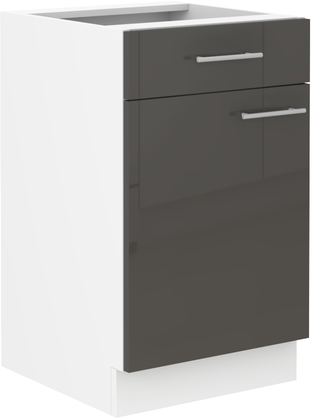 Spodní skříňka Lara 50 D 1F 1S BB - Premium Box Barva korpusu: Bílá