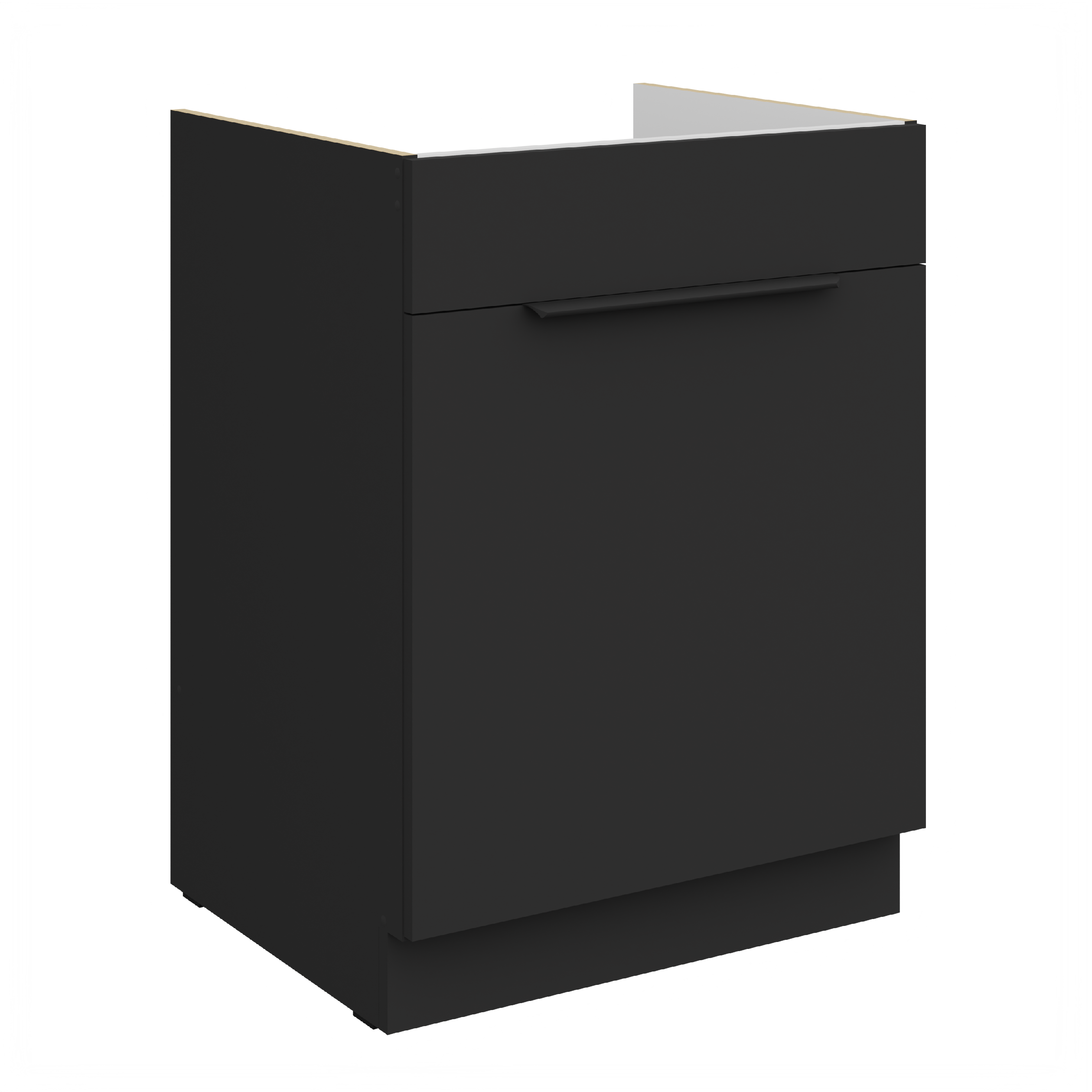 Spodní skříňka pod dřez Aria 60 ZL 1S BB - Premium Box Barva korpusu: Černá