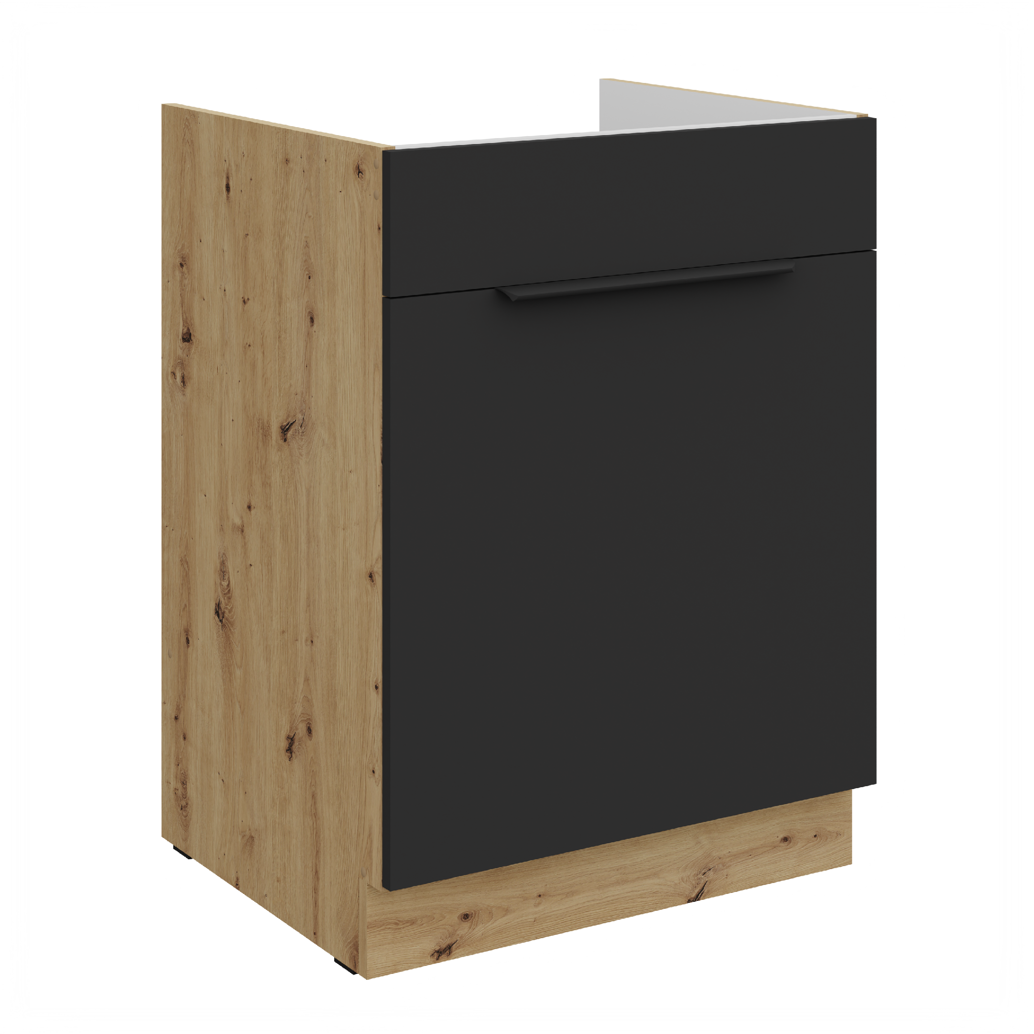 Spodní skříňka pod dřez Aria 60 ZL 1S BB - Premium Box Barva korpusu: Dub artisan
