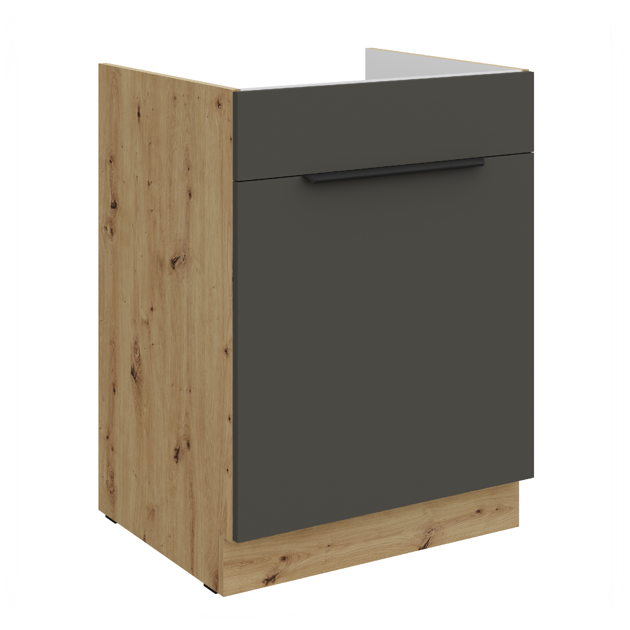 Spodní skříňka pod dřez Aria 60 ZL 1S BB - Premium Box Barva korpusu: Dub artisan