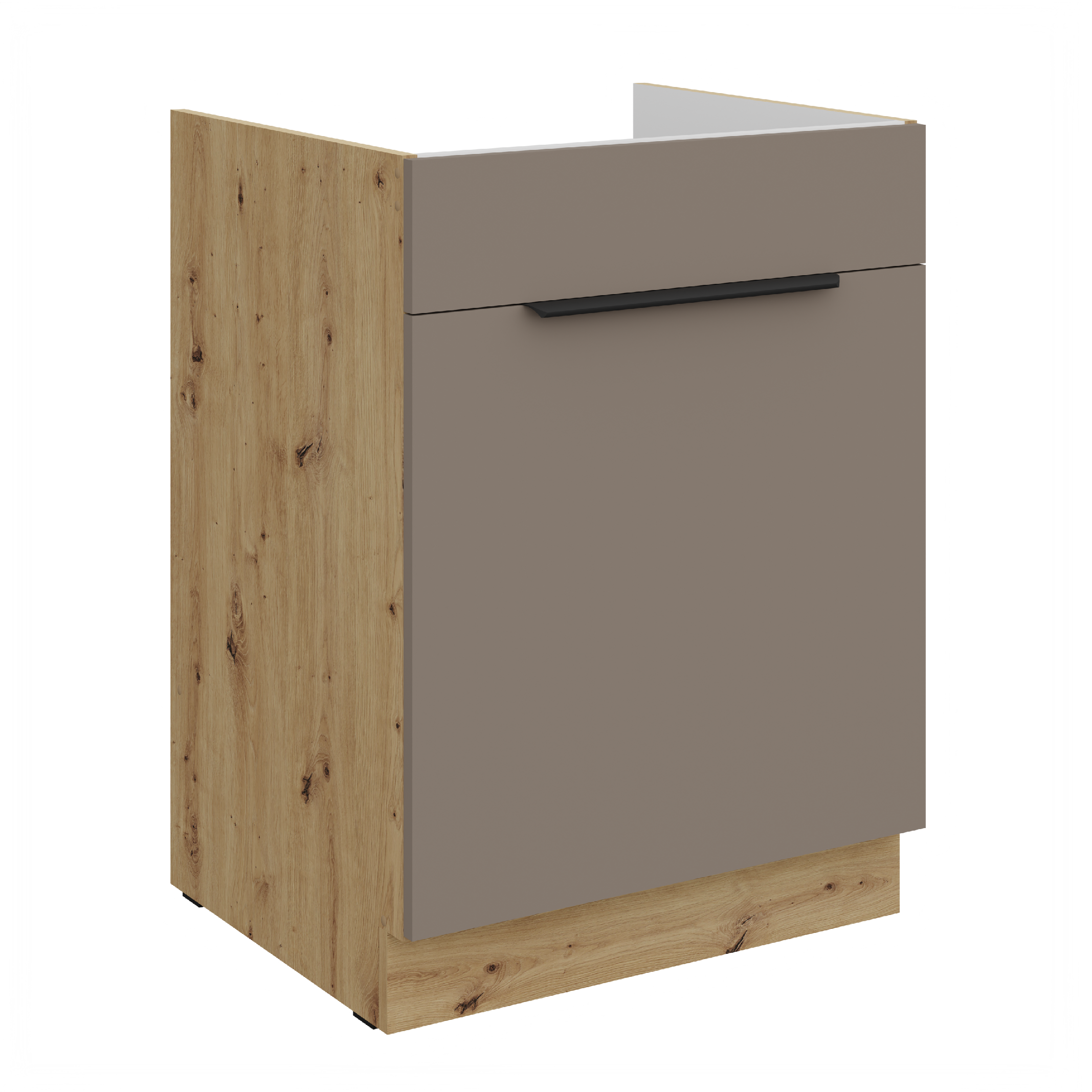 Spodní skříňka pod dřez Aria 60 ZL 1S BB - Premium Box Barva korpusu: Dub artisan