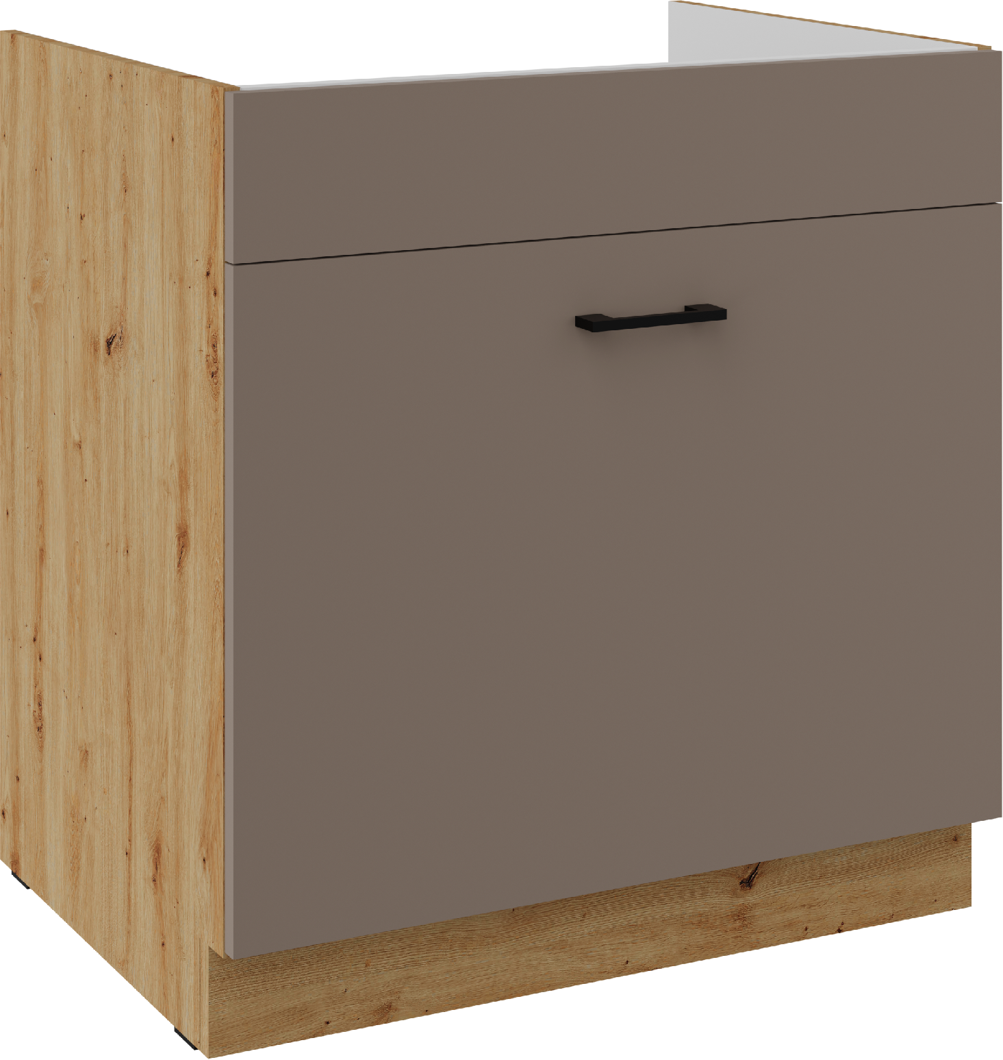 Spodní skříňka pod dřez Bolonia 80 ZL 1S BB - Premium Box Barva korpusu: Dub artisan