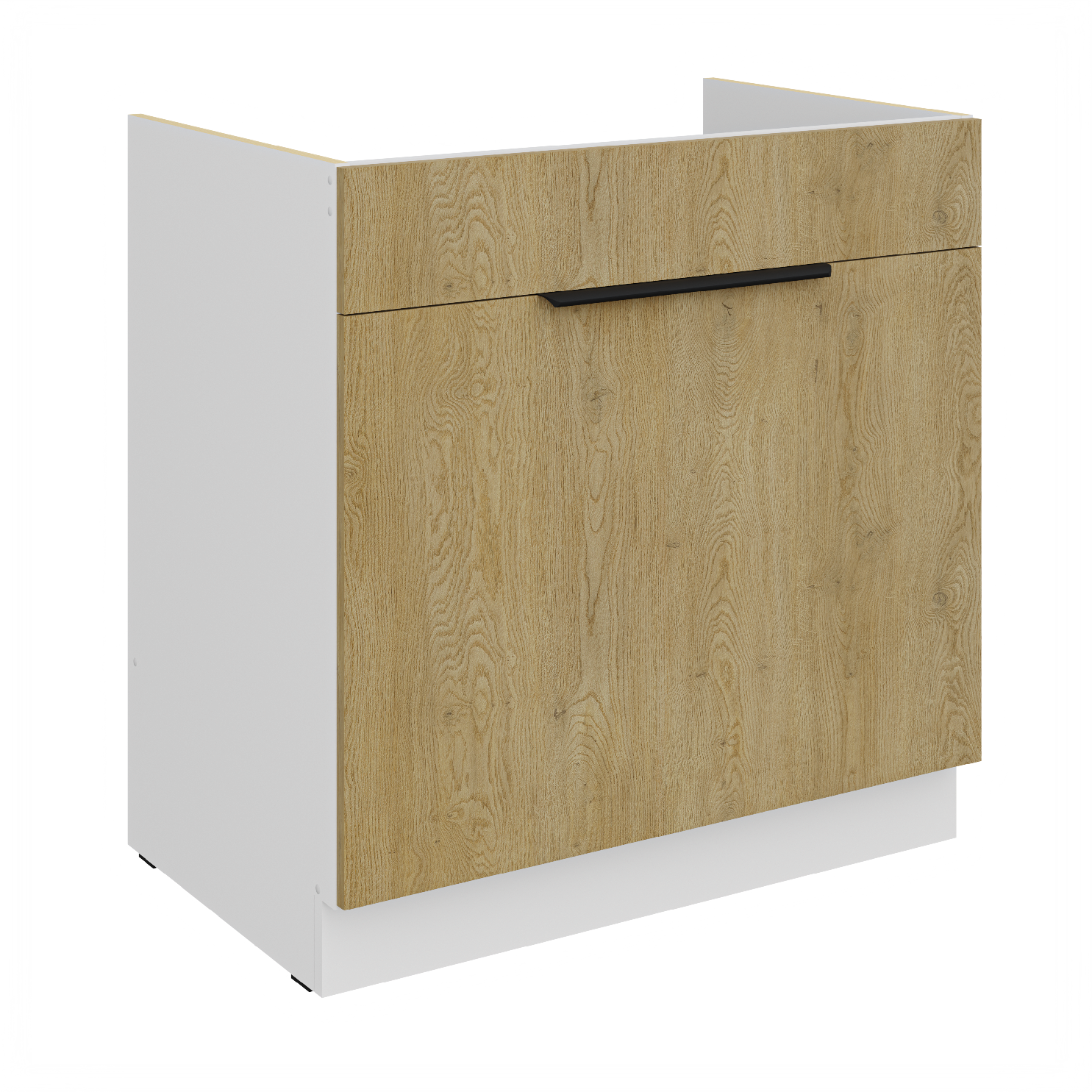 Spodní skříňka pod dřez Cremona 80 ZL 1S BB - Premium Box Barva korpusu: Černá