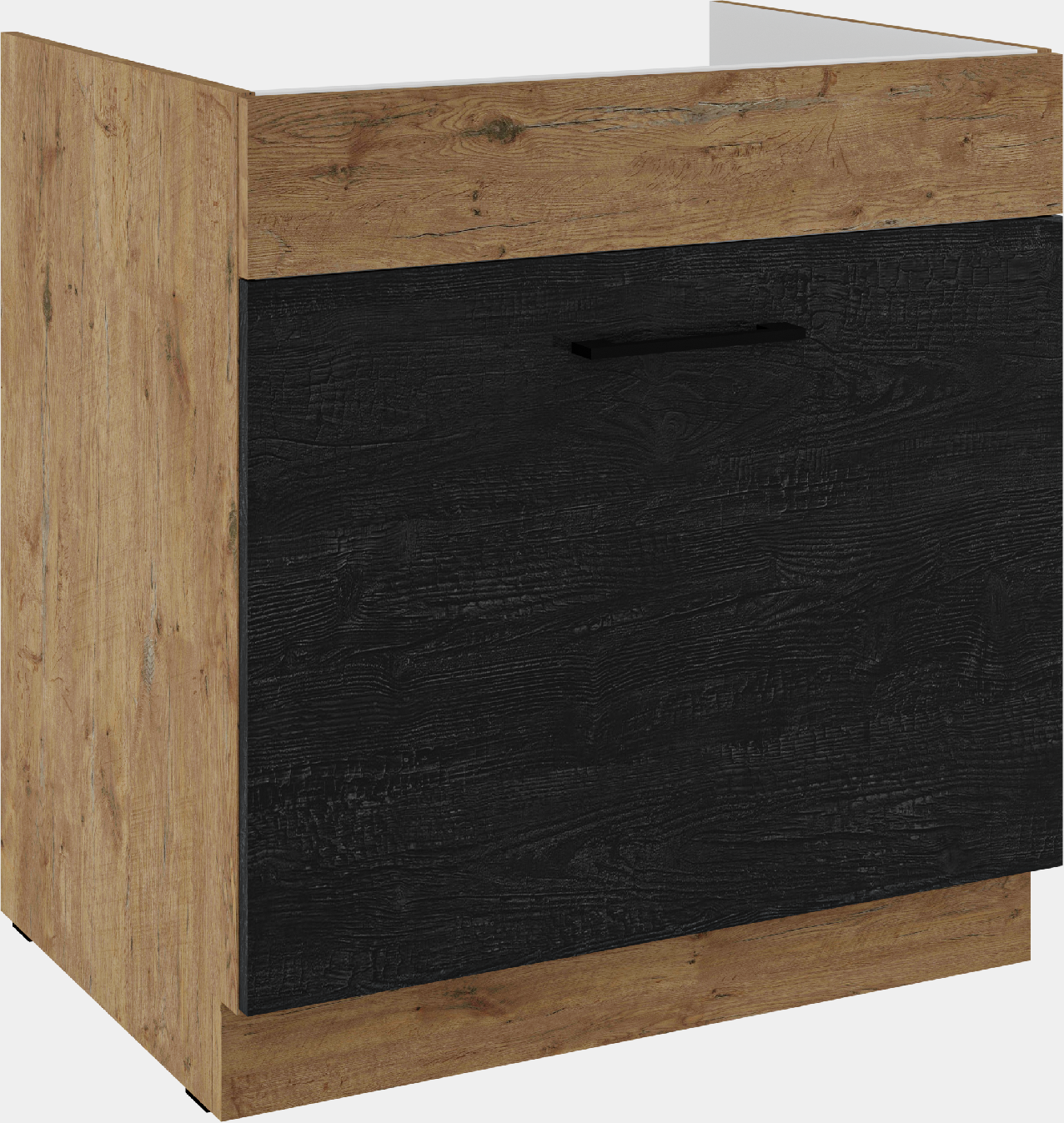 Spodní skříňka pod dřez Vigo 80 ZL 1S BB - Premium Box Barva korpusu: Dub Lancelot