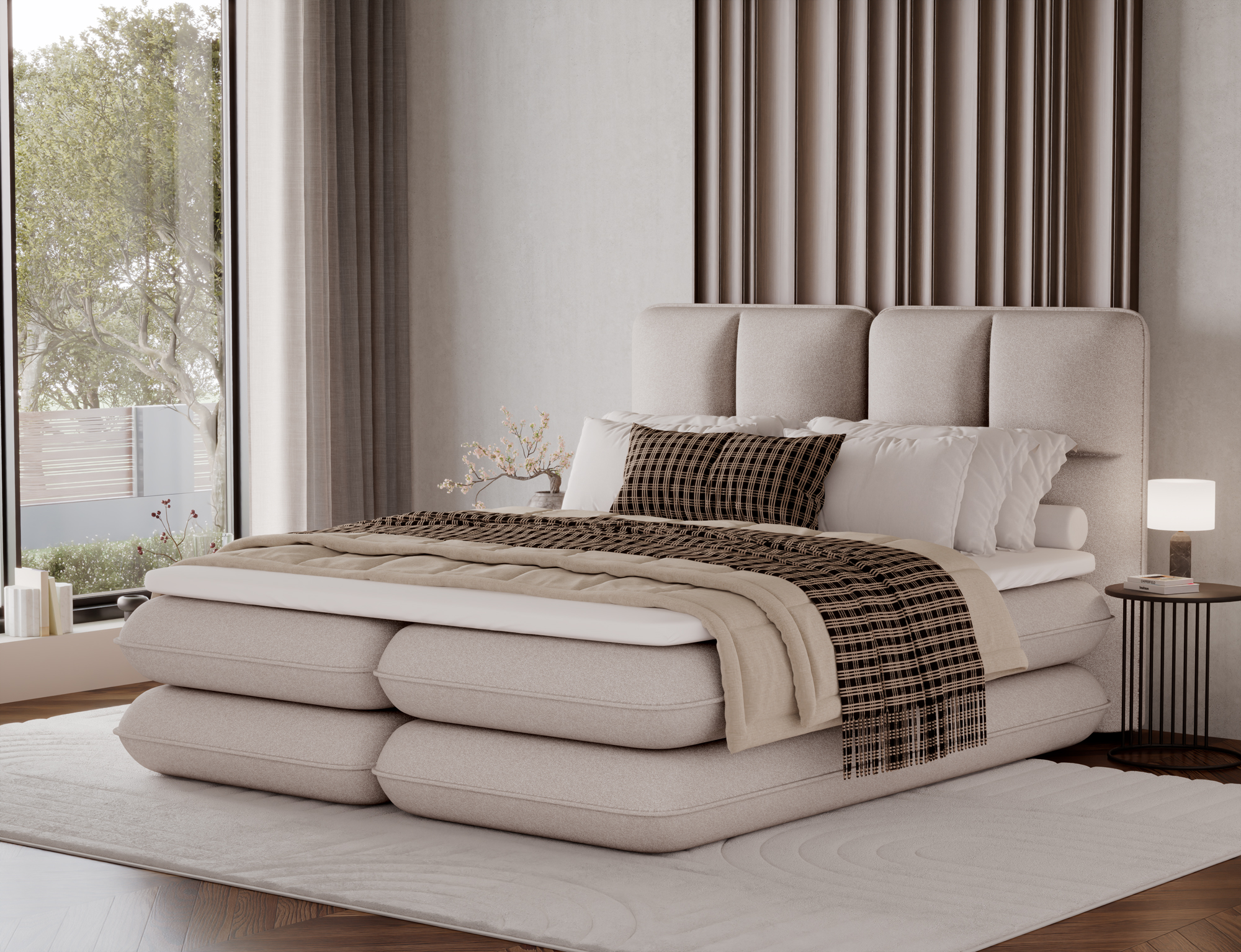 Boxspring Tonila Rozměry: 140 x 200 cm