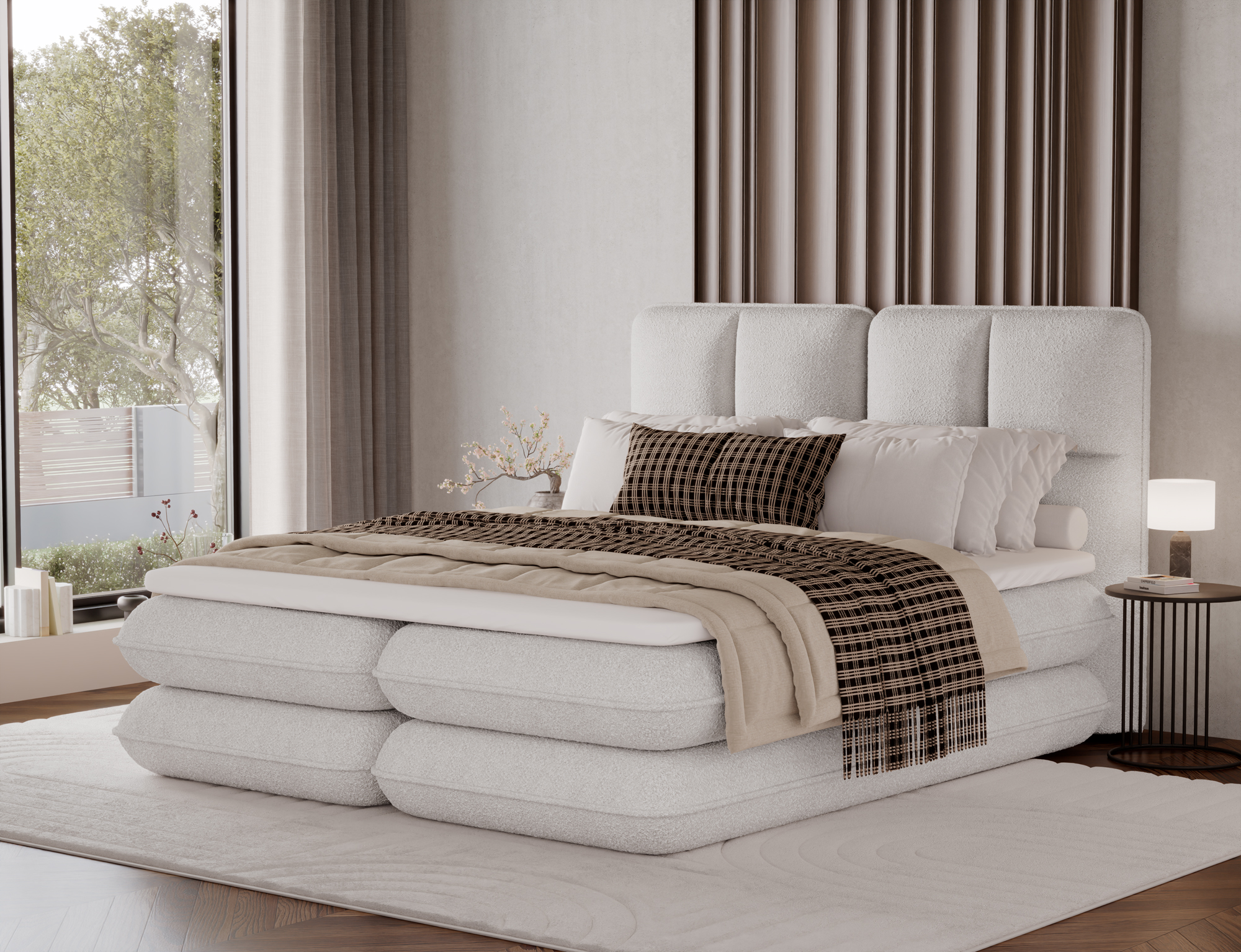 Boxspring Tonila Rozměry: 140 x 200 cm