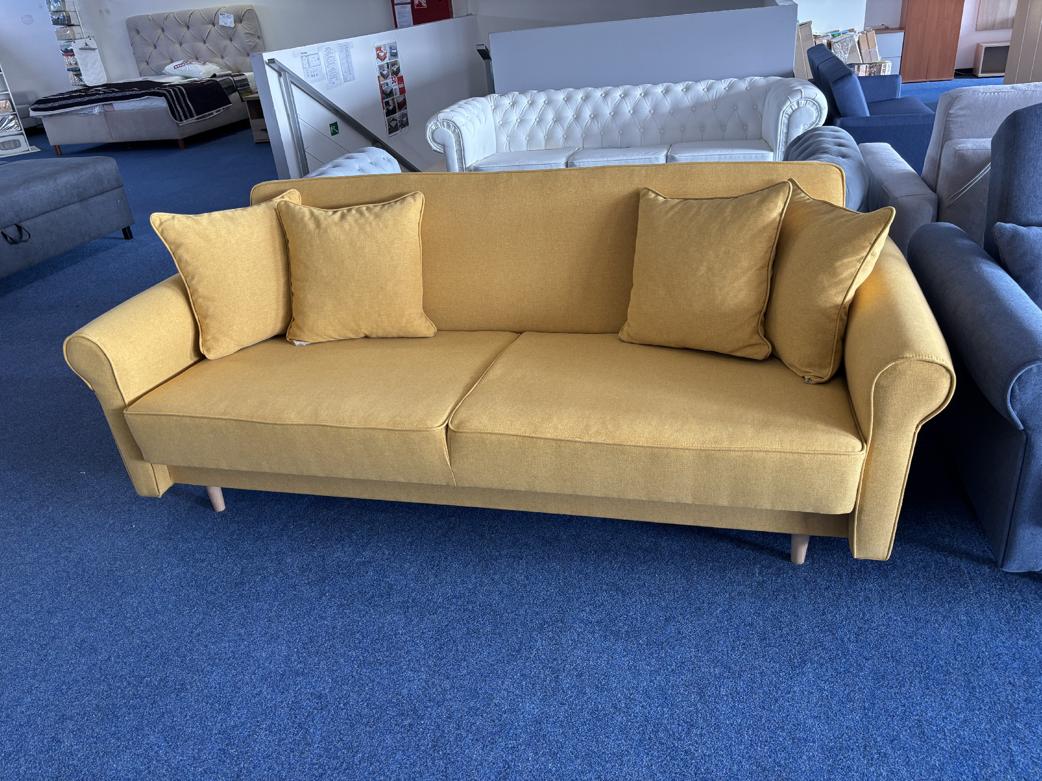 Pohovka Kristyna - Norn 52 (žlutá)