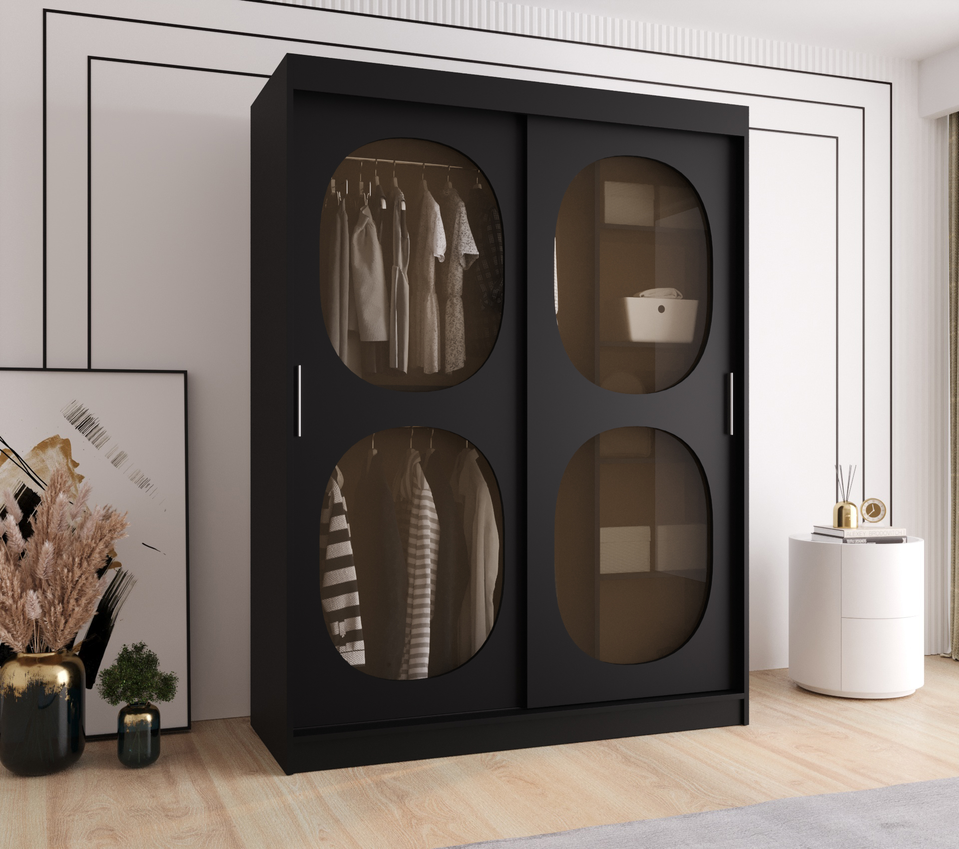 Šatní skříň Abi Bahrajn 2 Rozměry: 150 cm