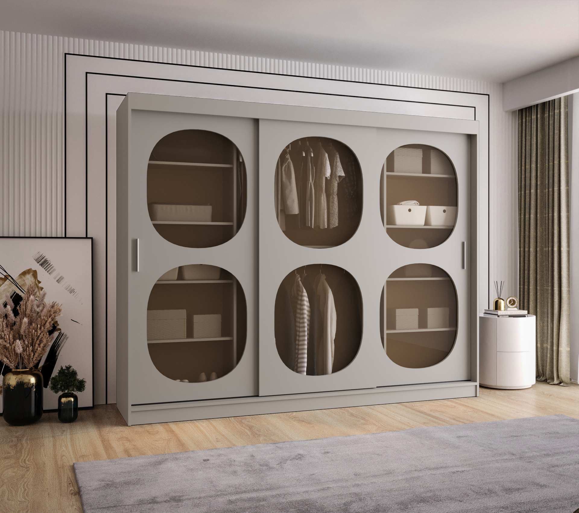 Šatní skříň Abi Bahrajn 2 Rozměry: 250 cm