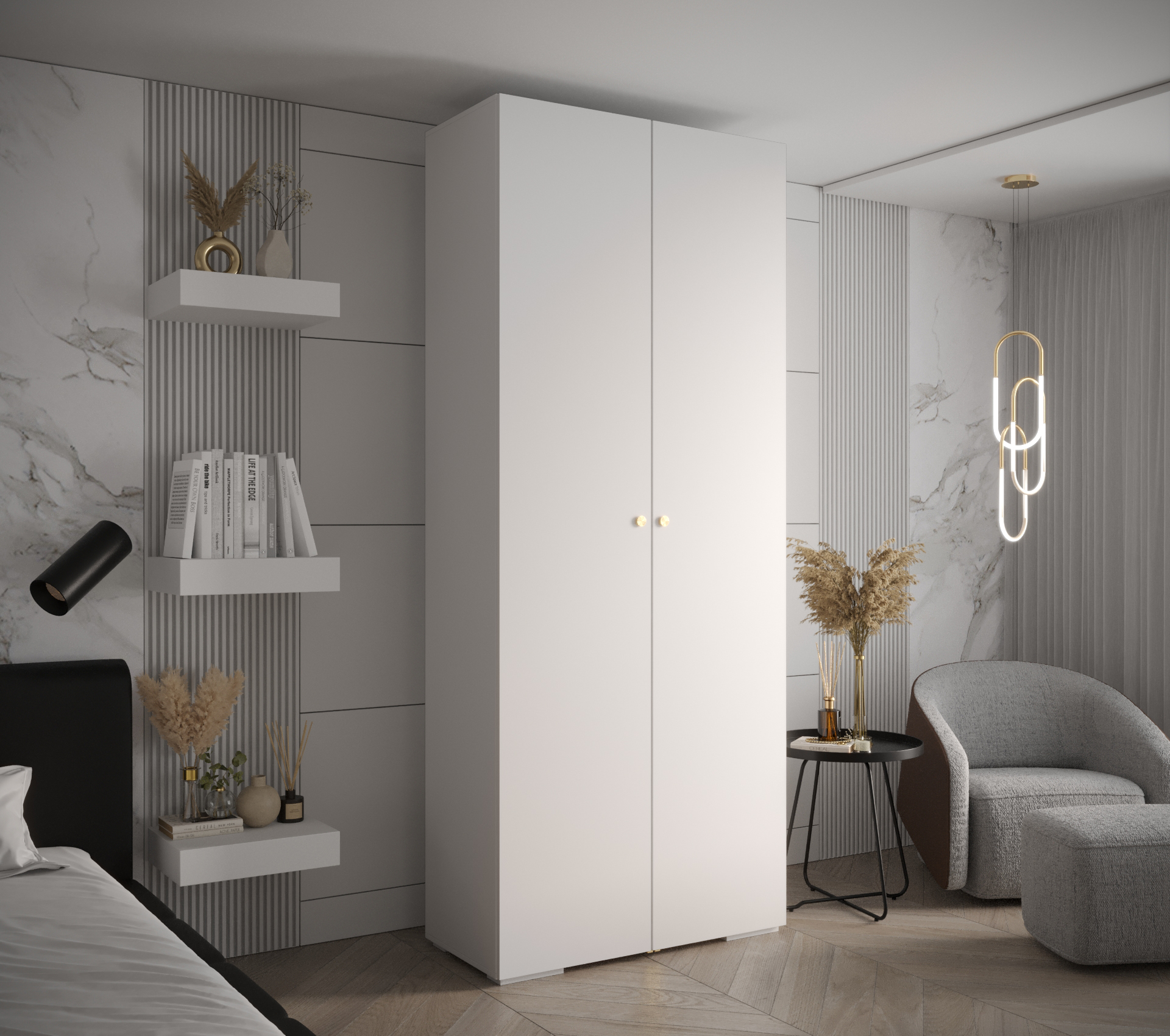 Šatní skříň Abi Inova 2 Rozměry: 100 cm