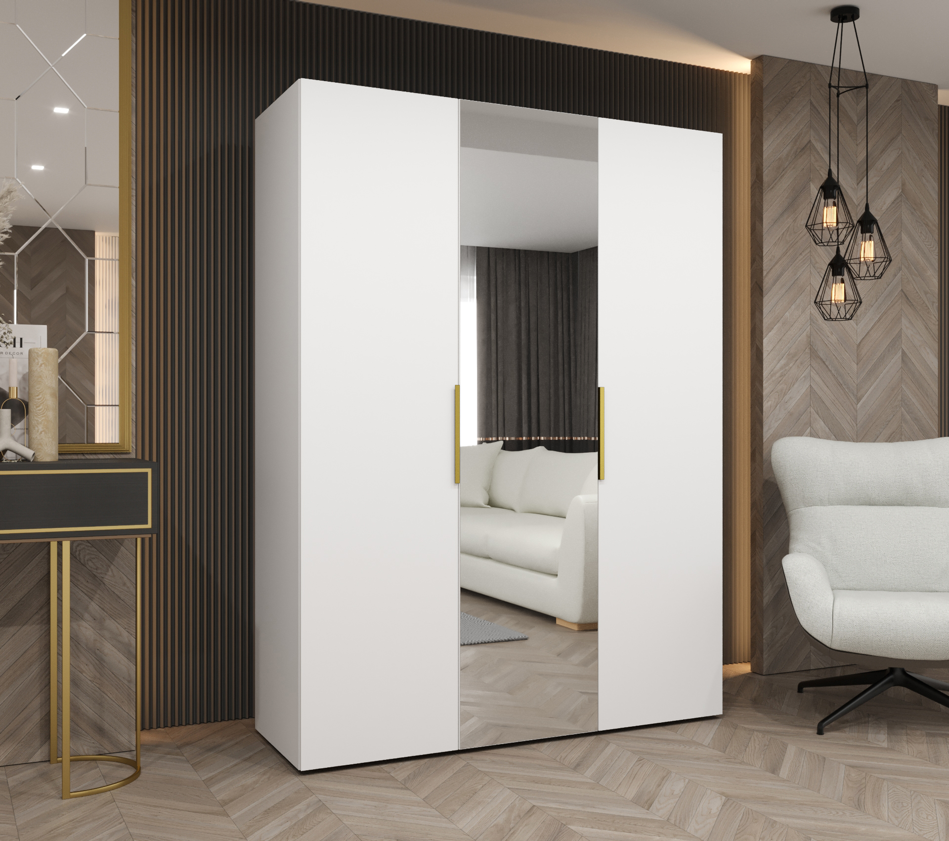 Šatní skříň Abi Marbella 2 Rozměry: 150 cm